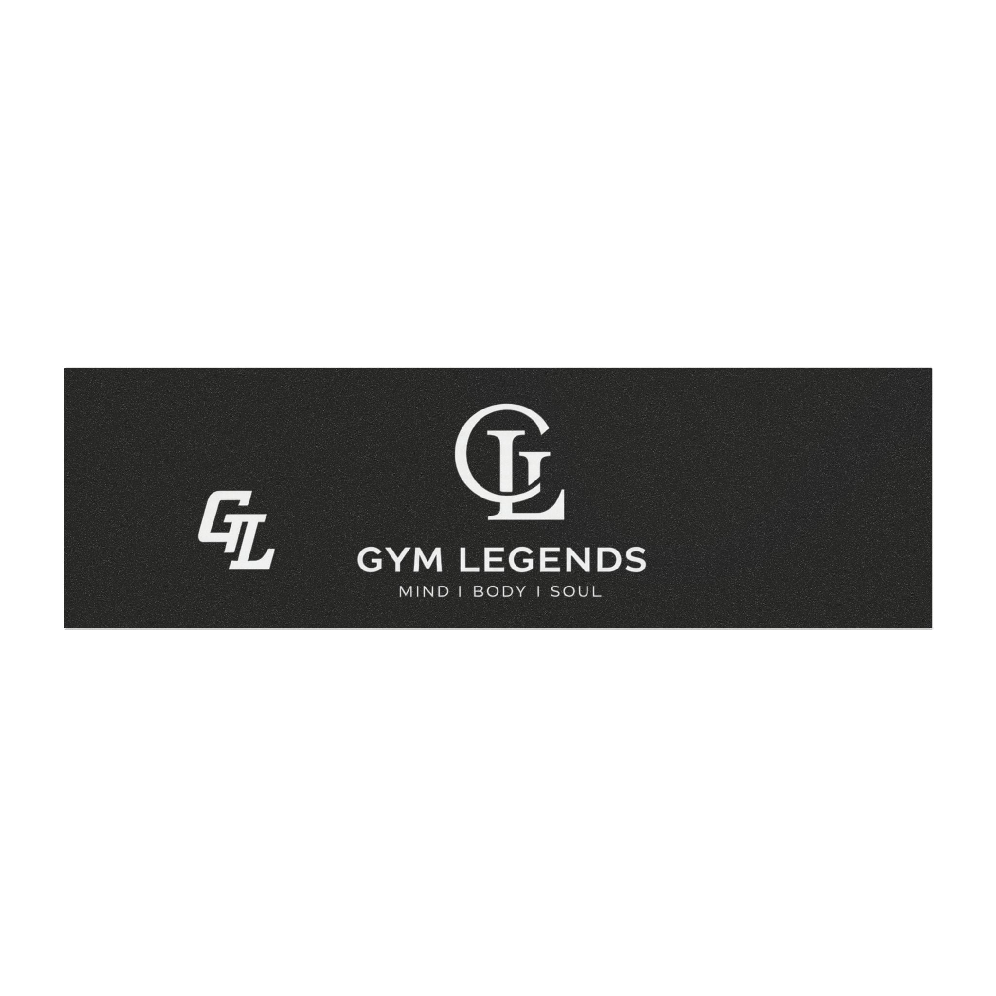 Gym Legends Car Magnet — 'Gym Legends Mind | Body | Soul' Magnetic Decal for Vehicles