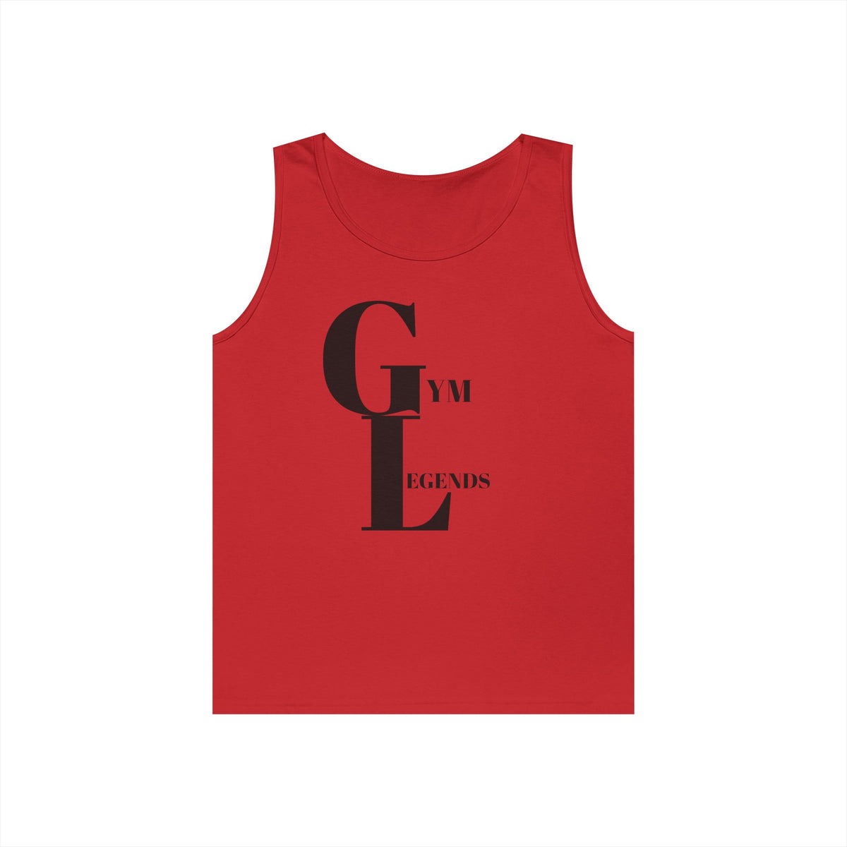 Gym Legends Tank Top — Minimalist Fitness Graphic Tank