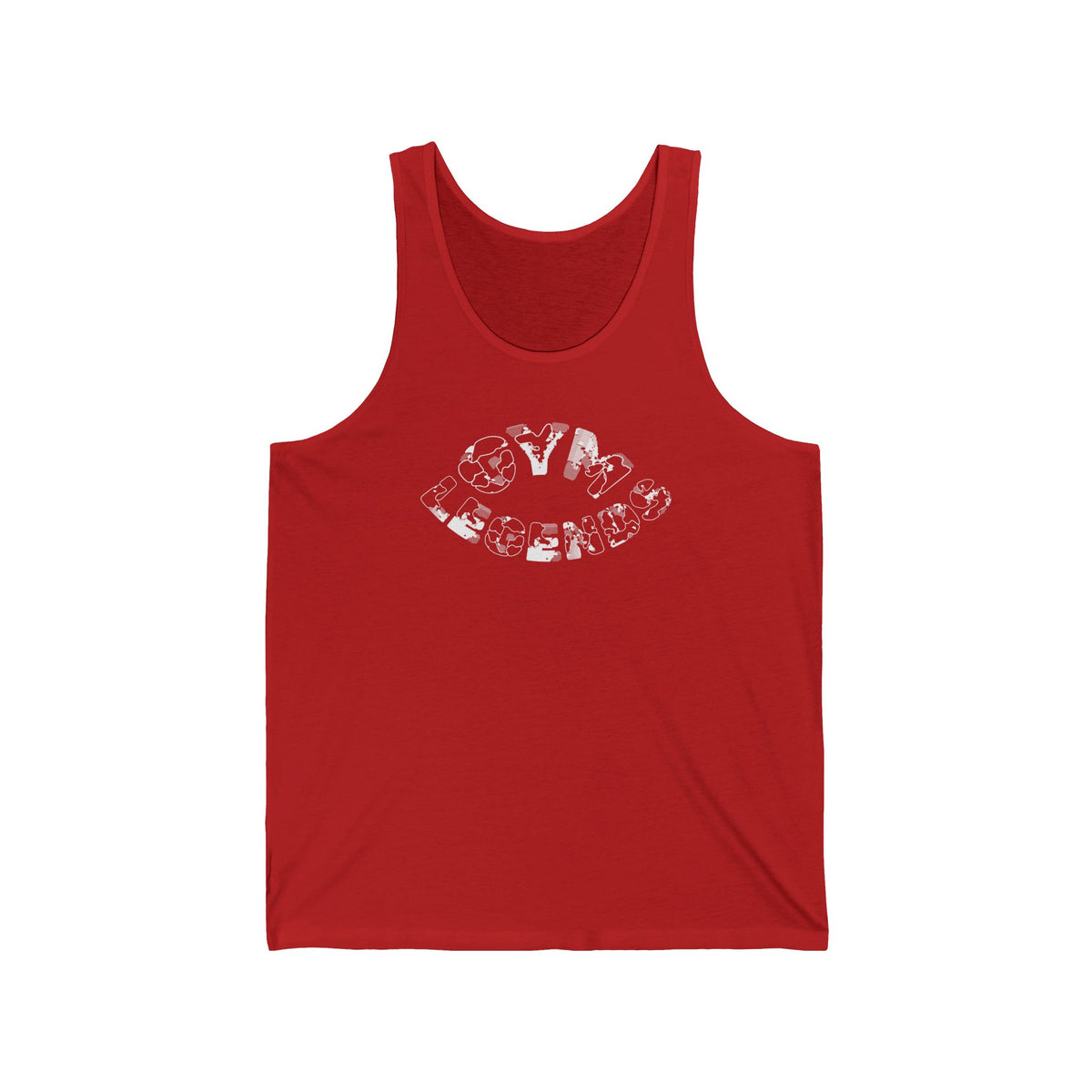Monochrome Floral Lips Tank Top — Graphic Lip Print Women’s Tank