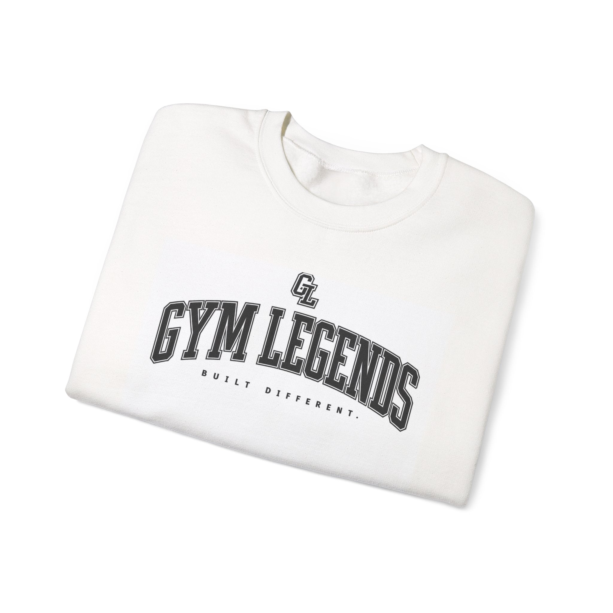 Gym Legends Women Crewneck Sweatshirt — Athletic Vintage Gym Logo