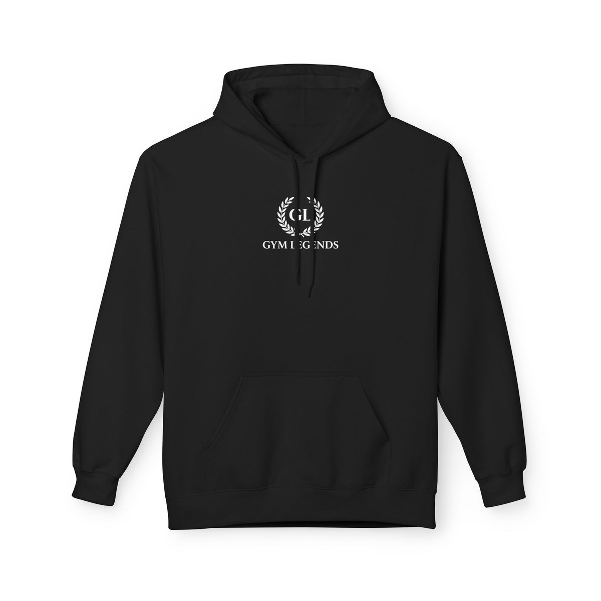 Gym Legends Hoodie — Minimal Laurel Logo Pullover
