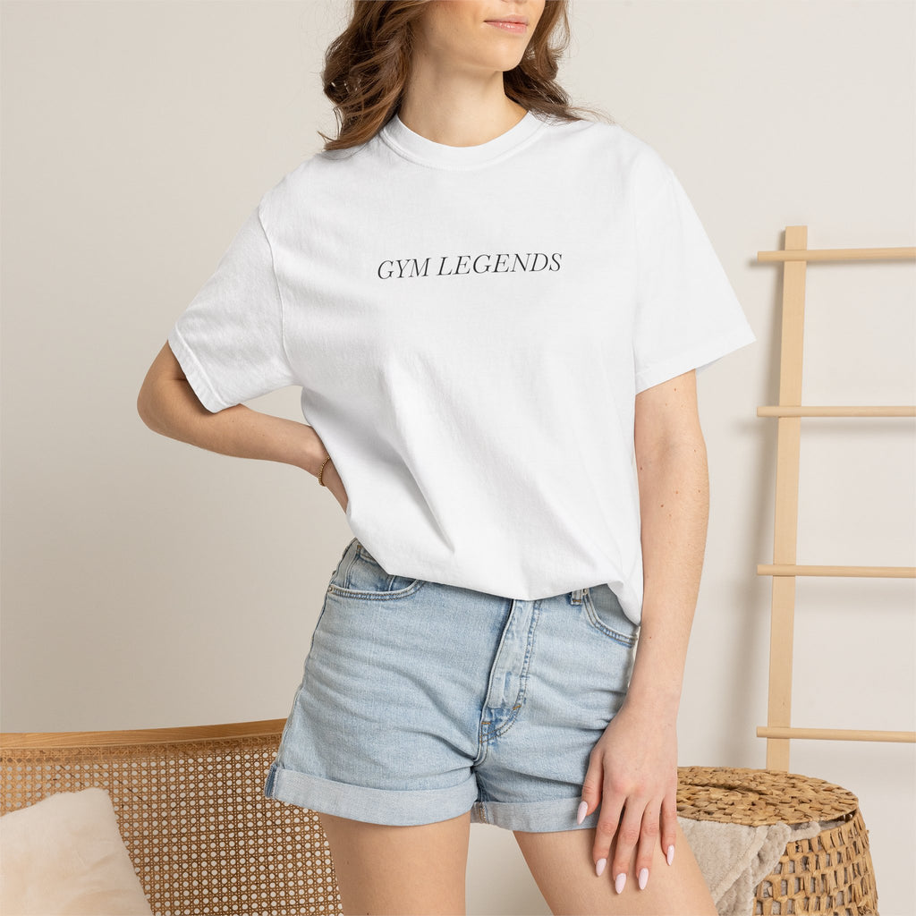Gym Legends T-Shirt — Minimal Fitness Tee