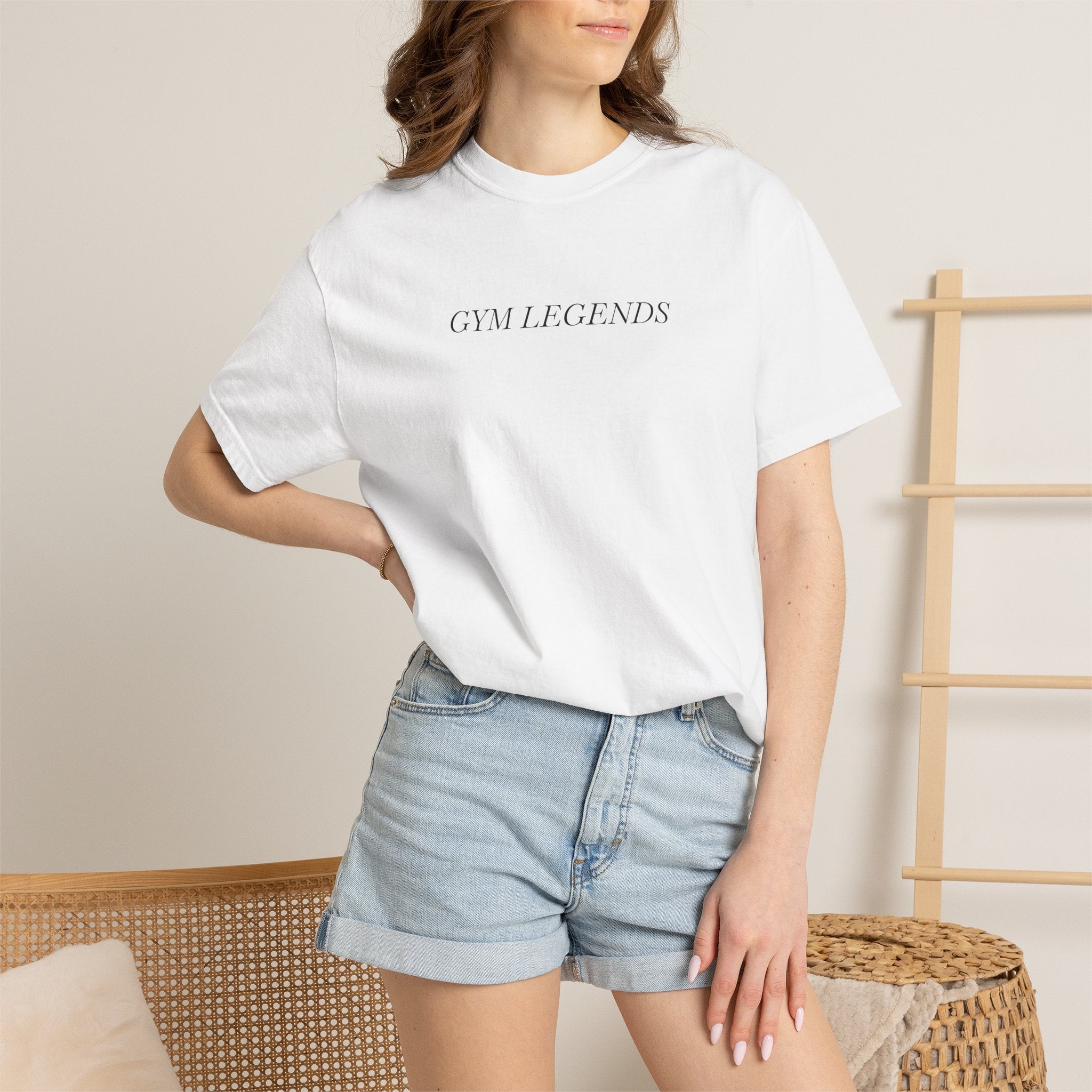 Gym Legends T-Shirt — Minimal Fitness Tee