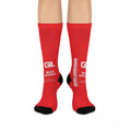 Gym Legends Elite Crew Socks Red