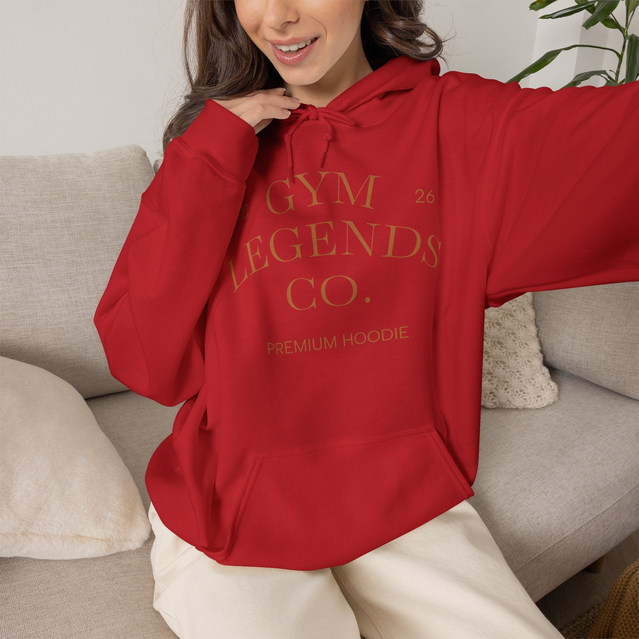 Gym Legends Co. Hoodie — Premium Athletic Hooded Sweatshirt