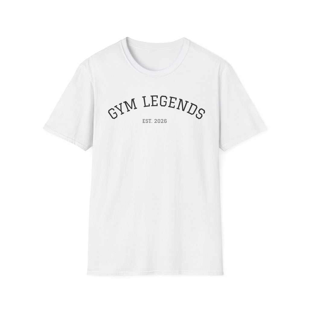Gym Legends T-Shirt — Established 2026 Athletic Tee