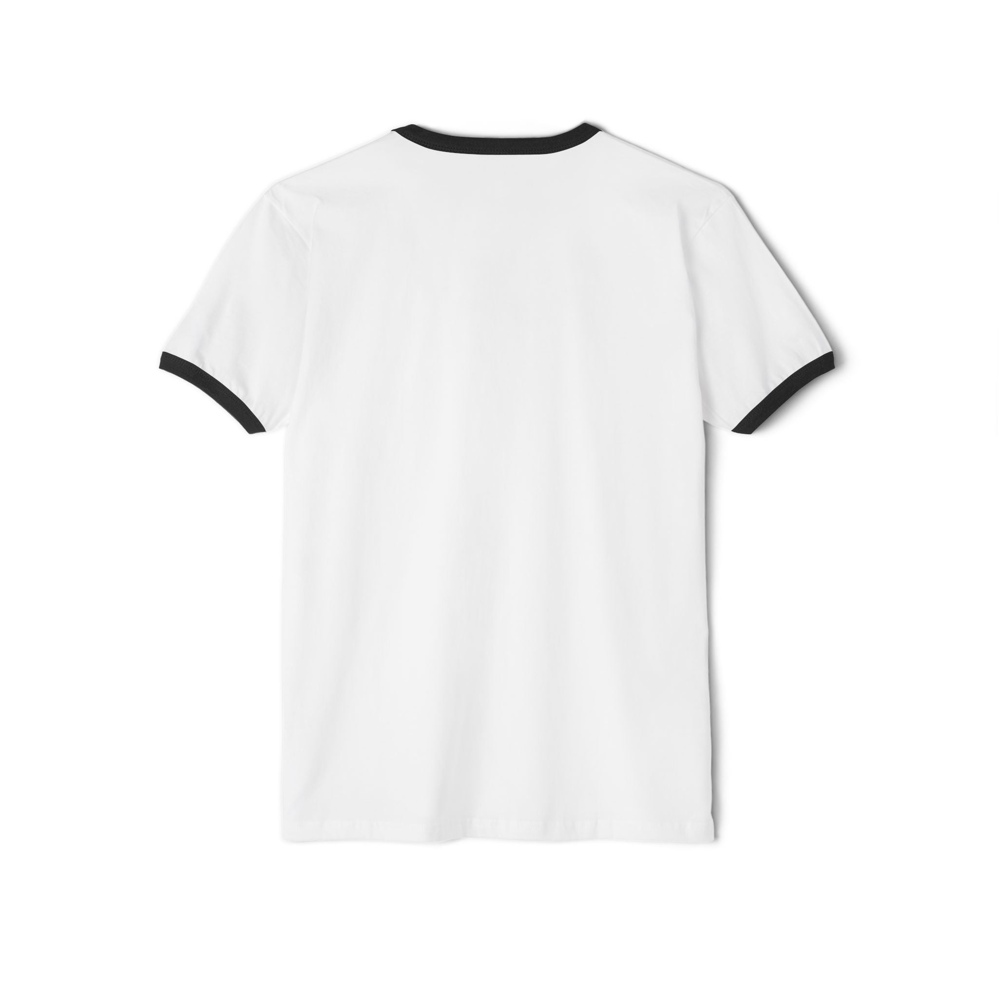 Ringer T-Shirt — "Gym Records" Minimal Retro Gym Tee