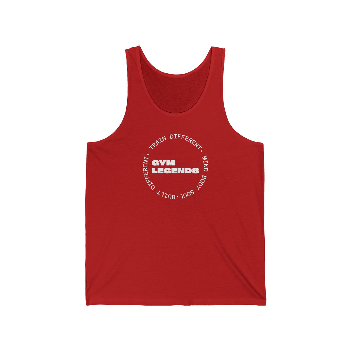 Gym Legends Tank Top — 'Gym Legends' Minimal Fitness Workout Tank