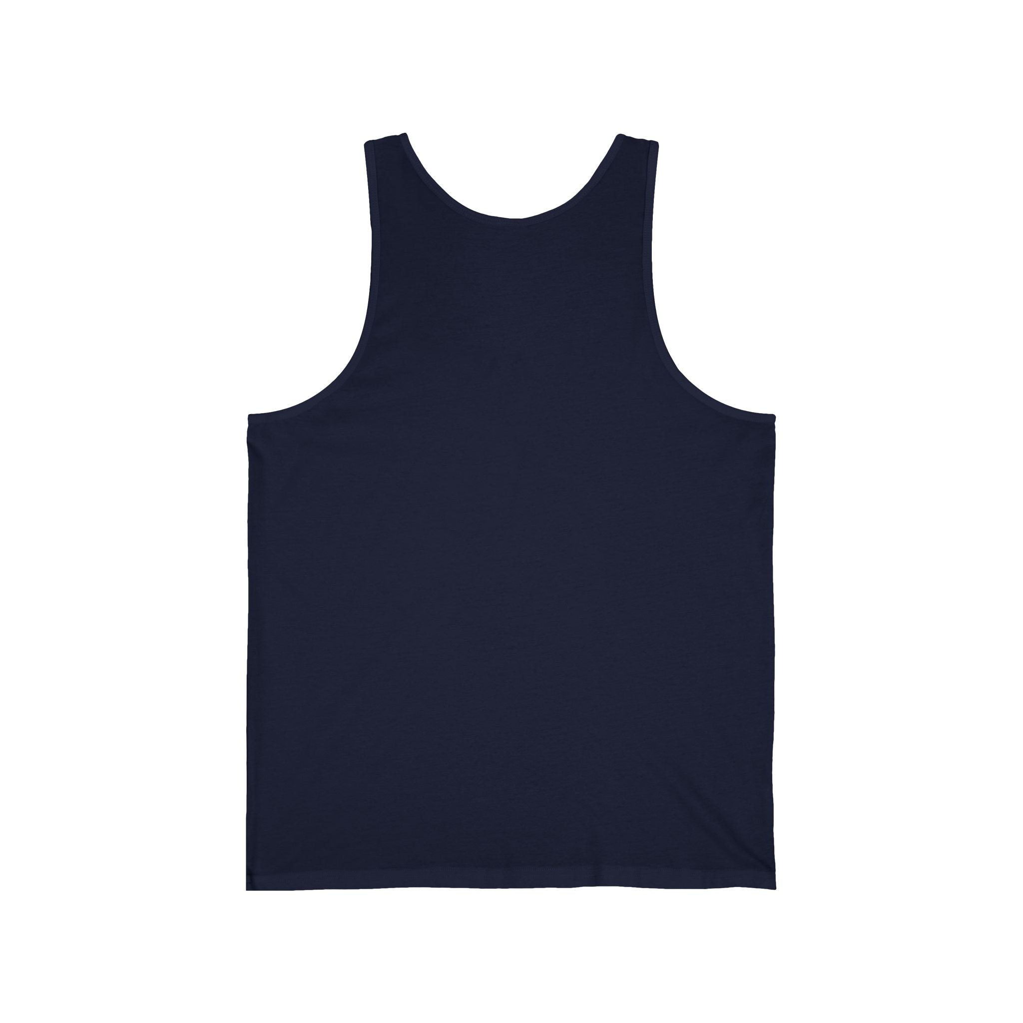 Minimalist 'Good Vibes' White Jersey Tank Top — Lightweight Summer Casual