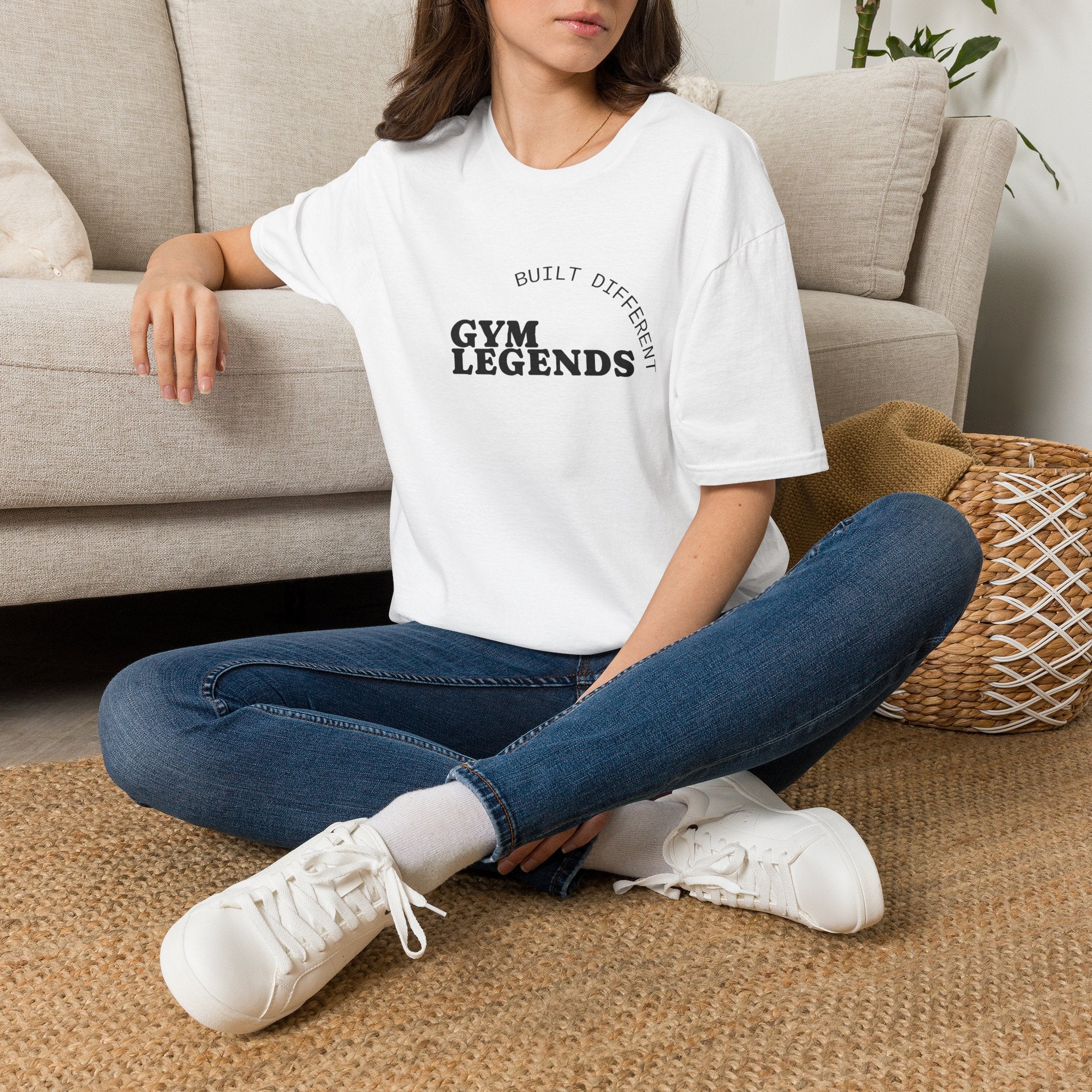 Gym Legends T‑Shirt — Built Different Athletic Workout Tee