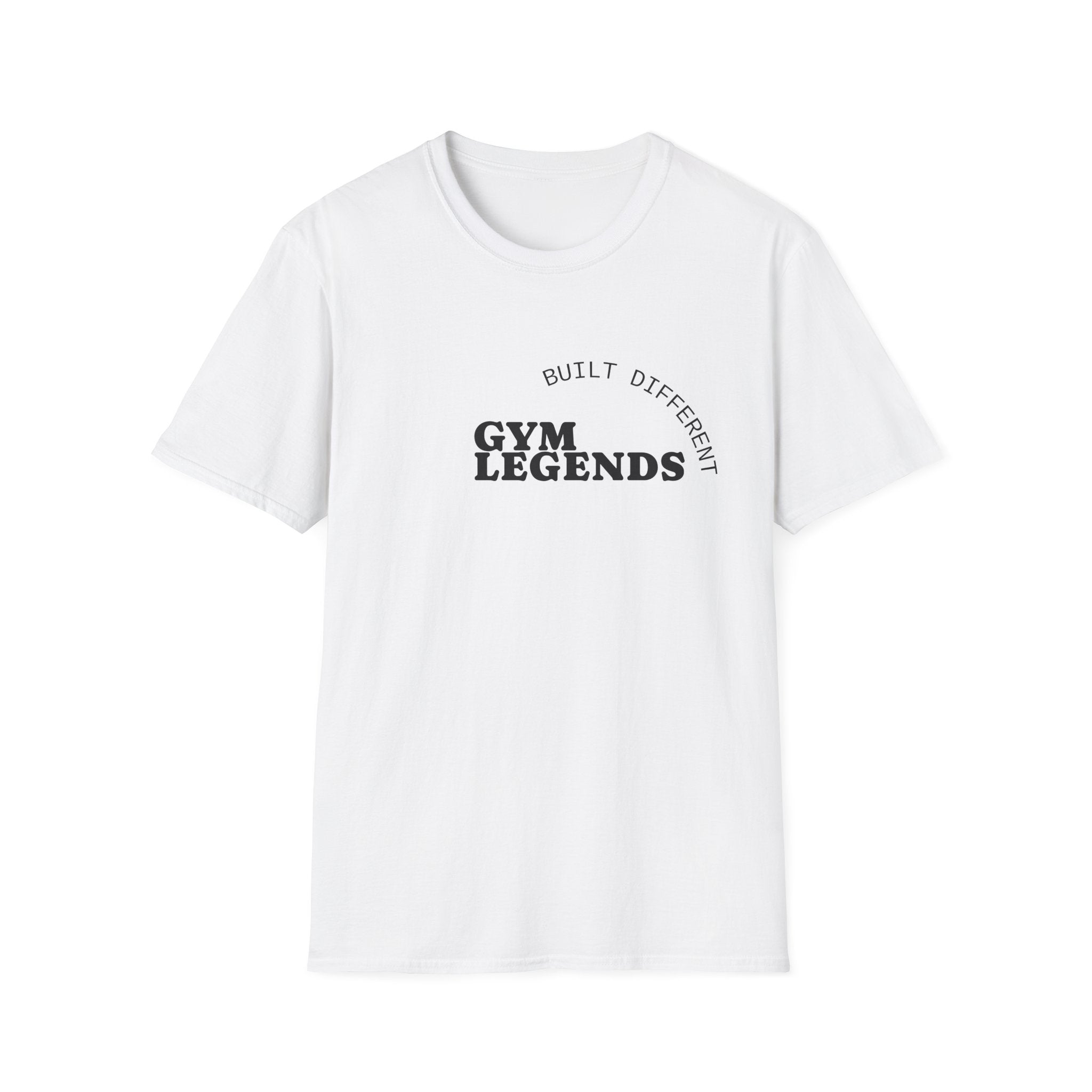 Gym Legends T‑Shirt — Built Different Athletic Workout Tee