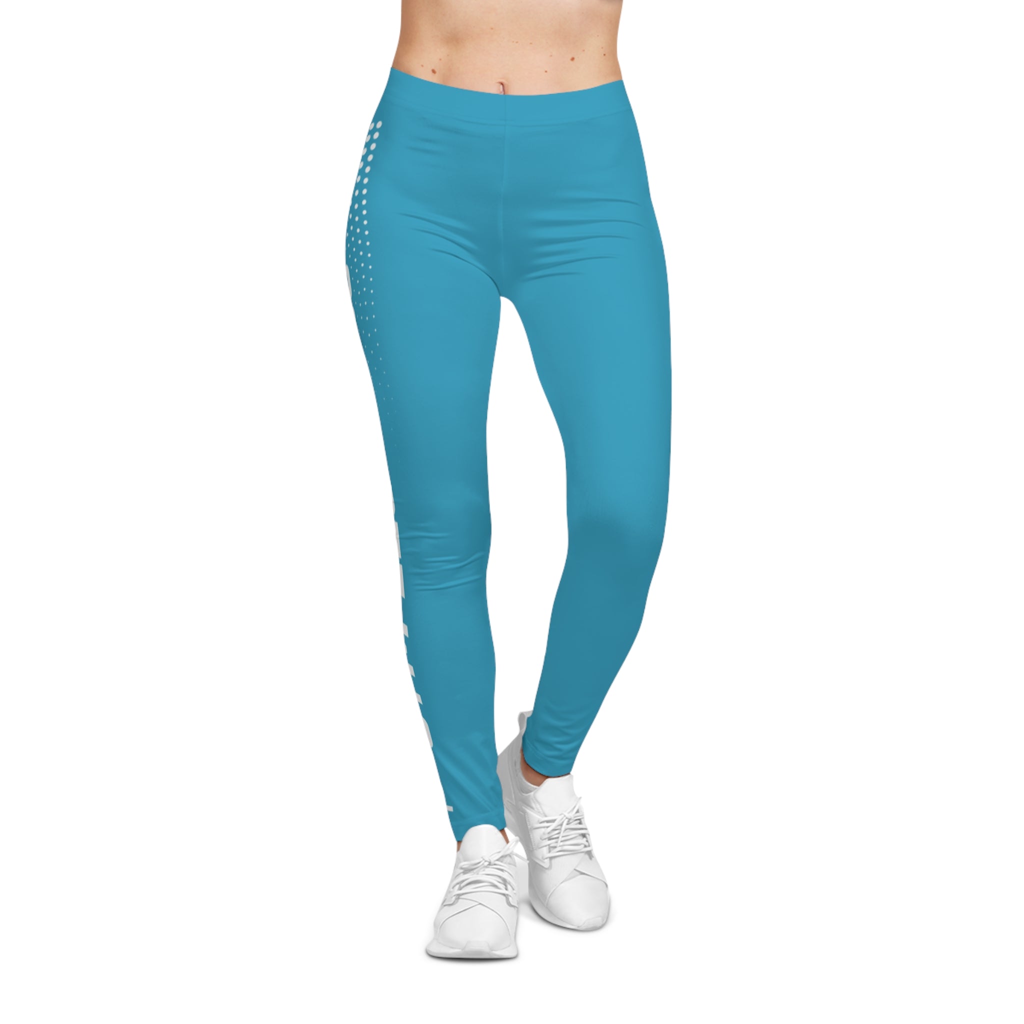 Gym Legends Black Performance Leggings — Side Logo Activewear