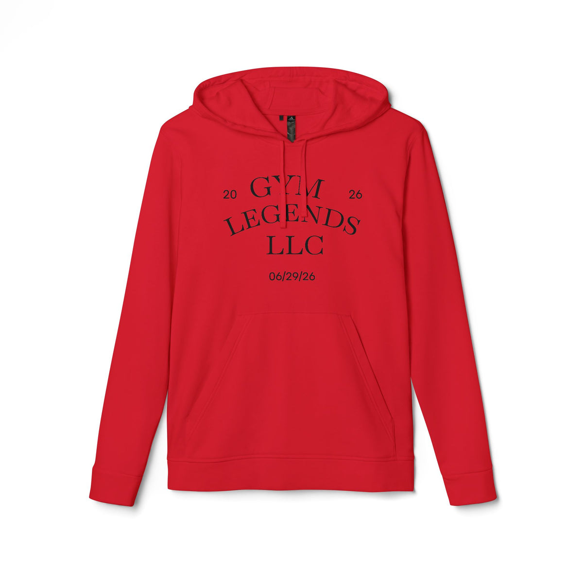 Gym Legends LLC Hoodie — 'Gym Legends LLC 06/29/26' Athletic Pullover