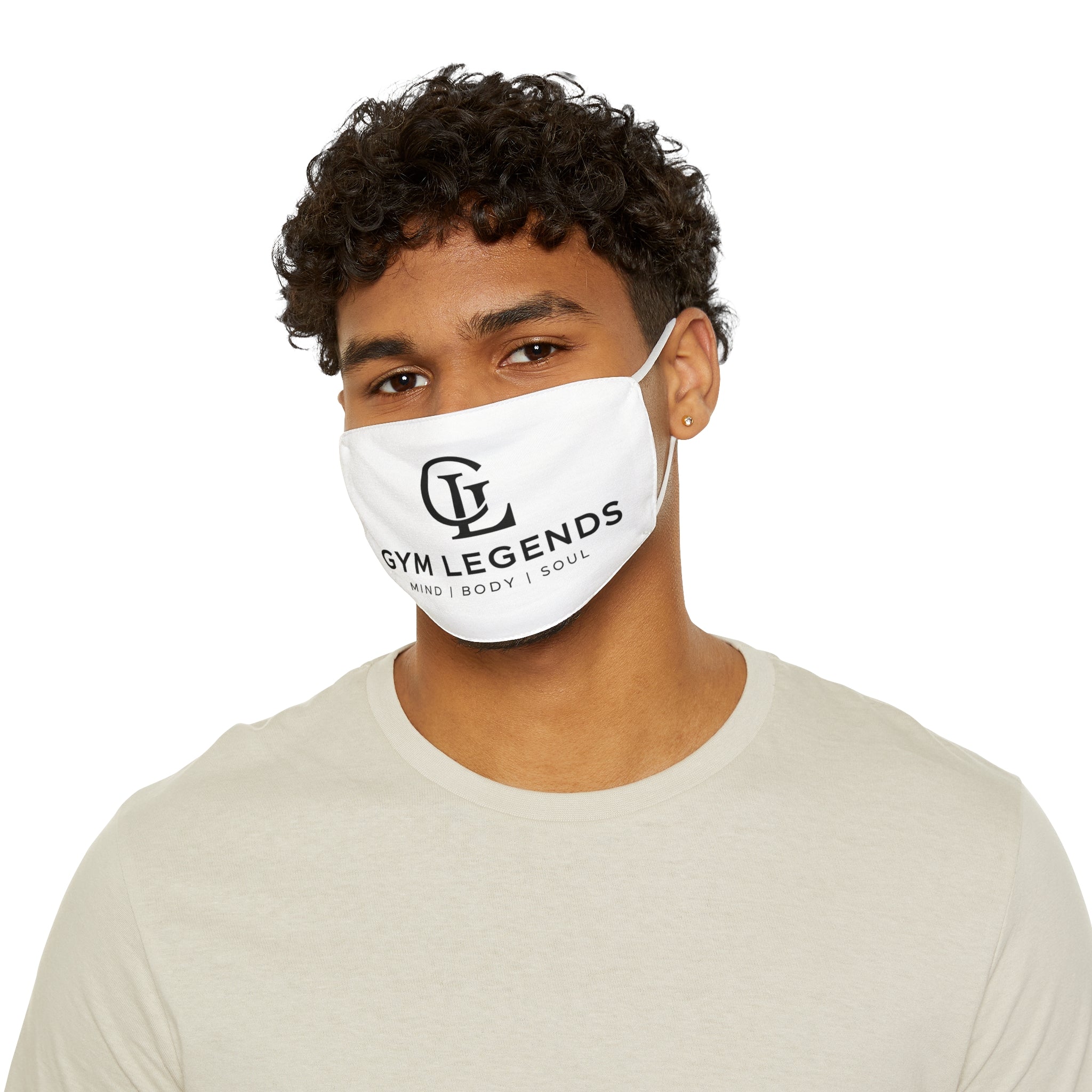 Gym Legends Logo Face Mask – Adjustable Snug-Fit Polyester Mask