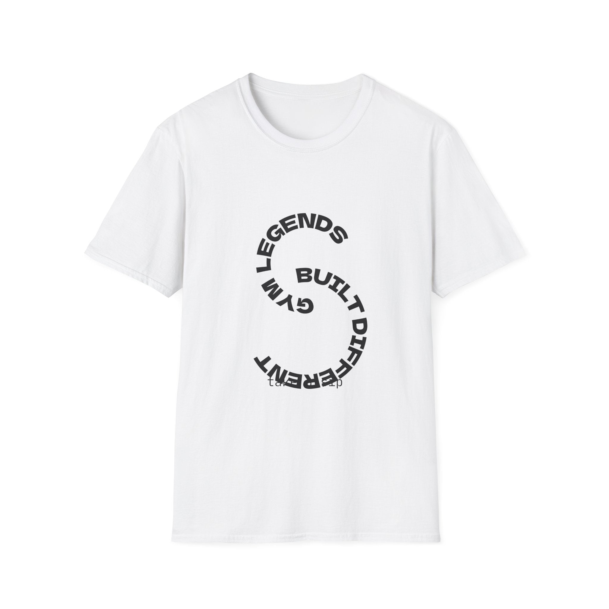 Legends Built Different T-Shirt — Circular Graphic Tee for Athletes & Trendsetters
