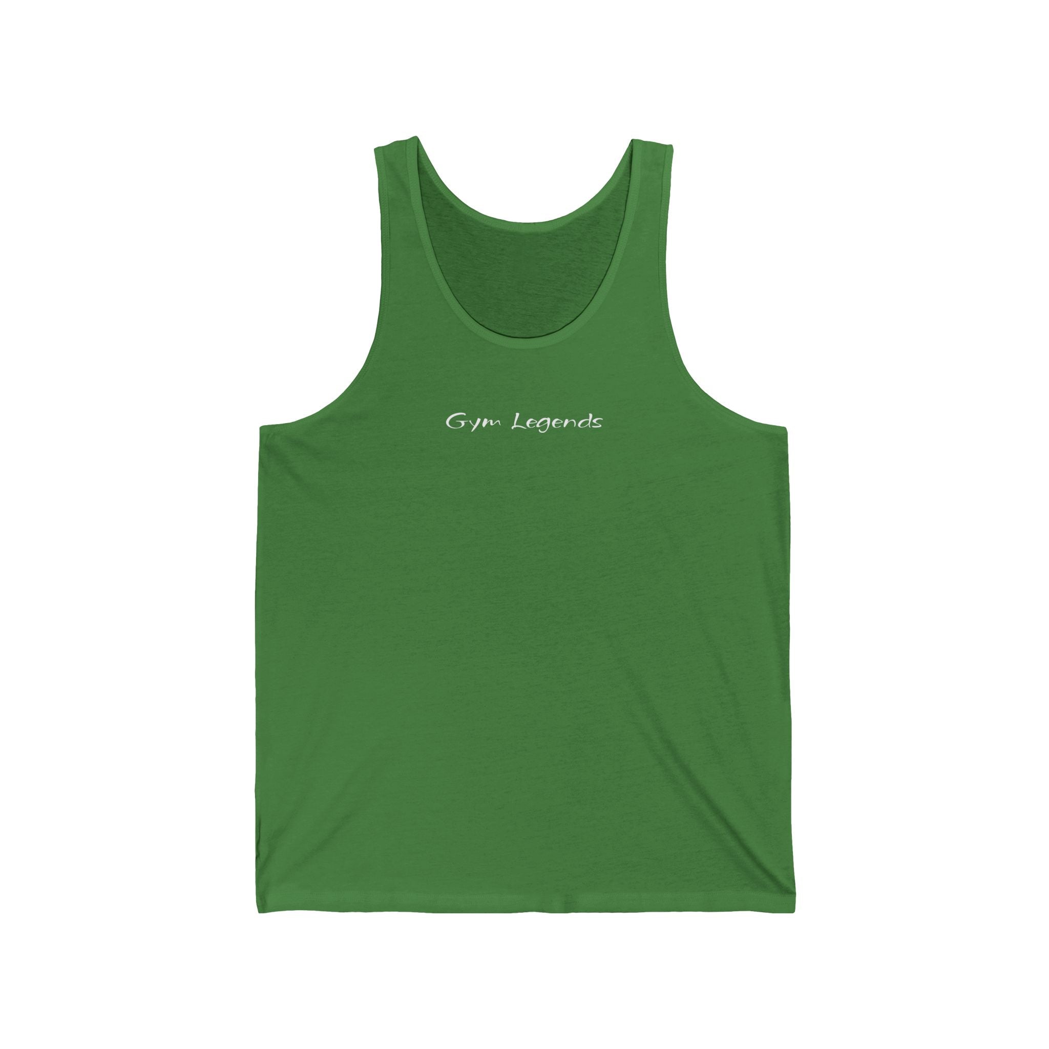 Gym legends Gold Script "Stay Golden" Tank Top — Minimalist Women’s Summer Jersey Tank