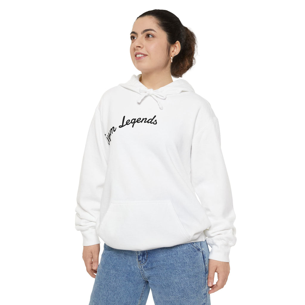 Gym Legends Hoodie — Script Logo Athletic Pullover