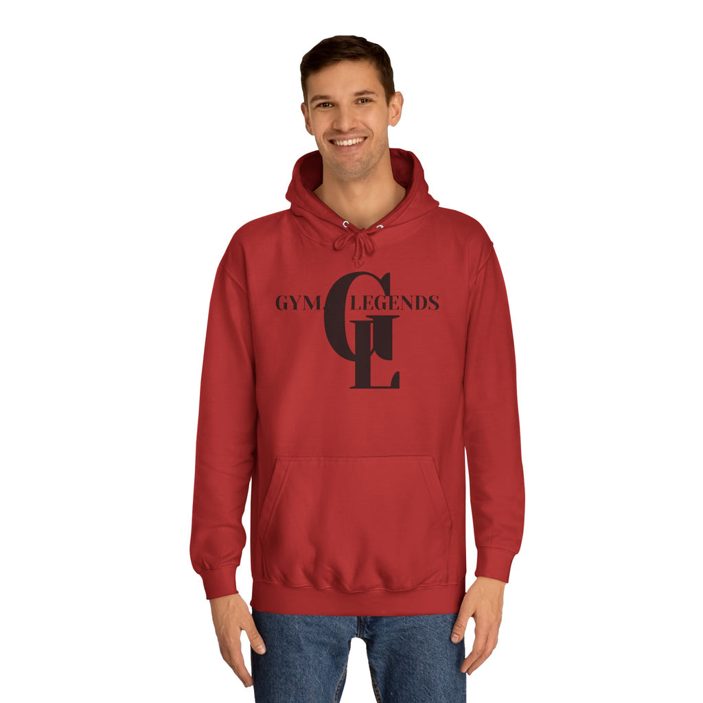 College Legends Hoodie — Classic Monogram Campus Pullover