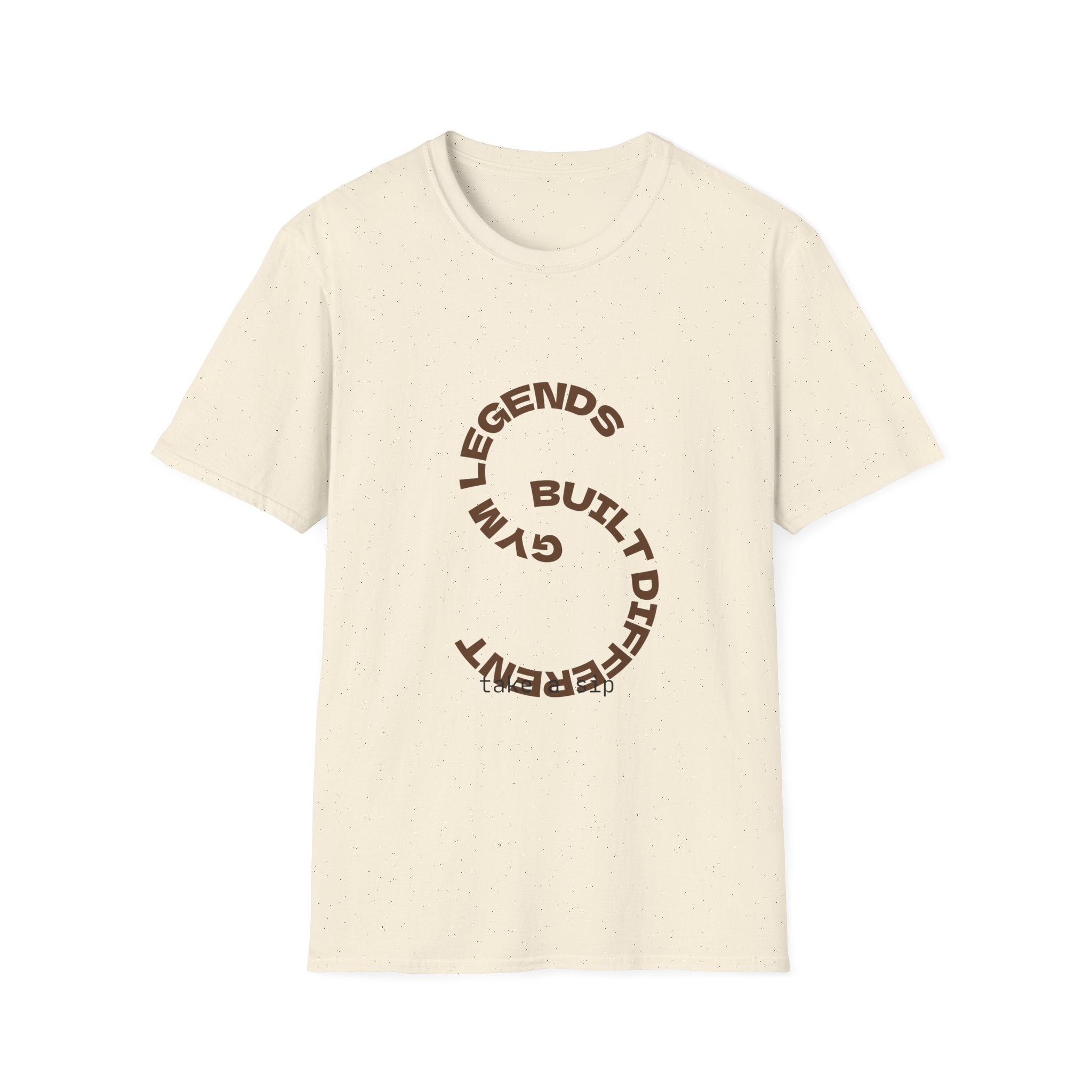 Legends Built Different T-Shirt — Circular Graphic Tee for Athletes & Trendsetters