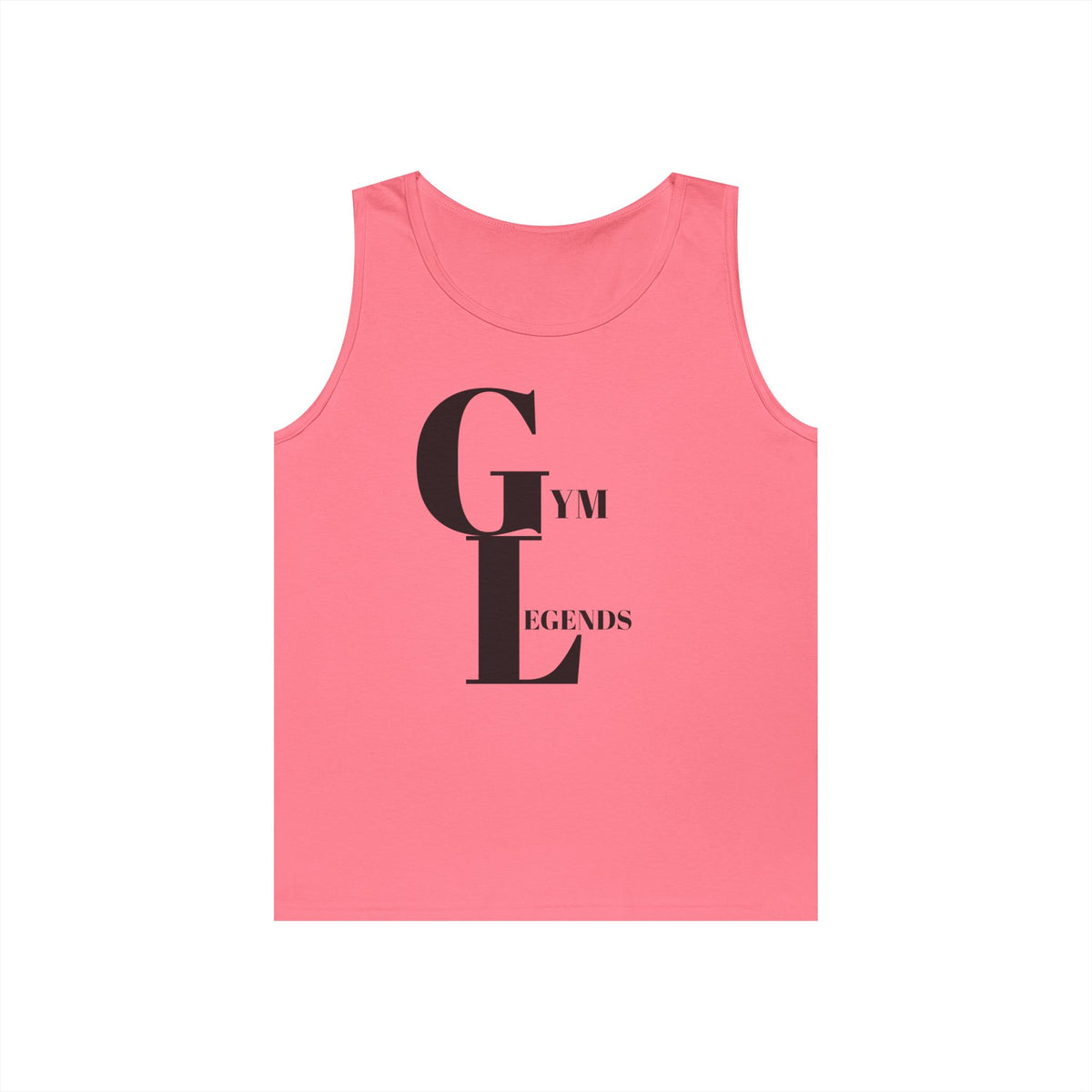 Gym Legends Tank Top — Minimalist Fitness Graphic Tank
