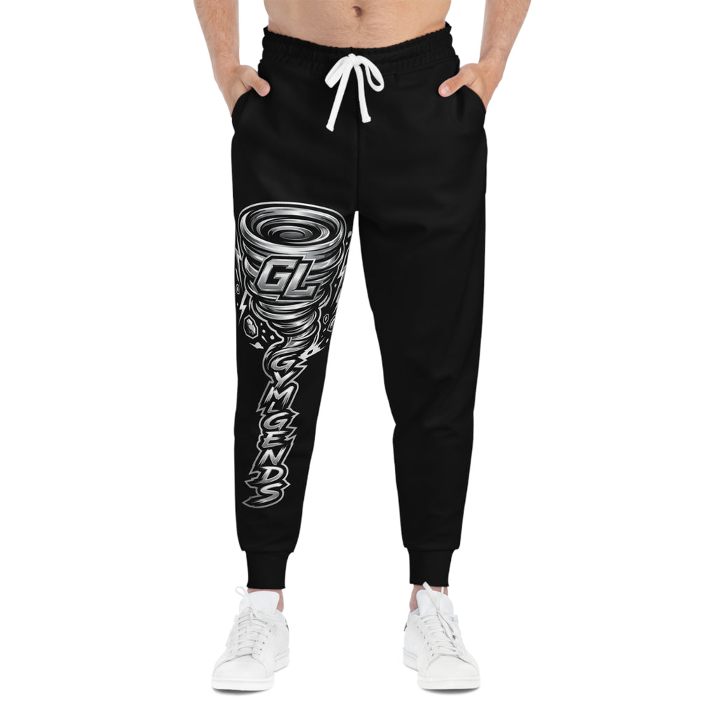 Tornado Graphic Joggers — 'GLGYMGENS' Athletic Sweatpants