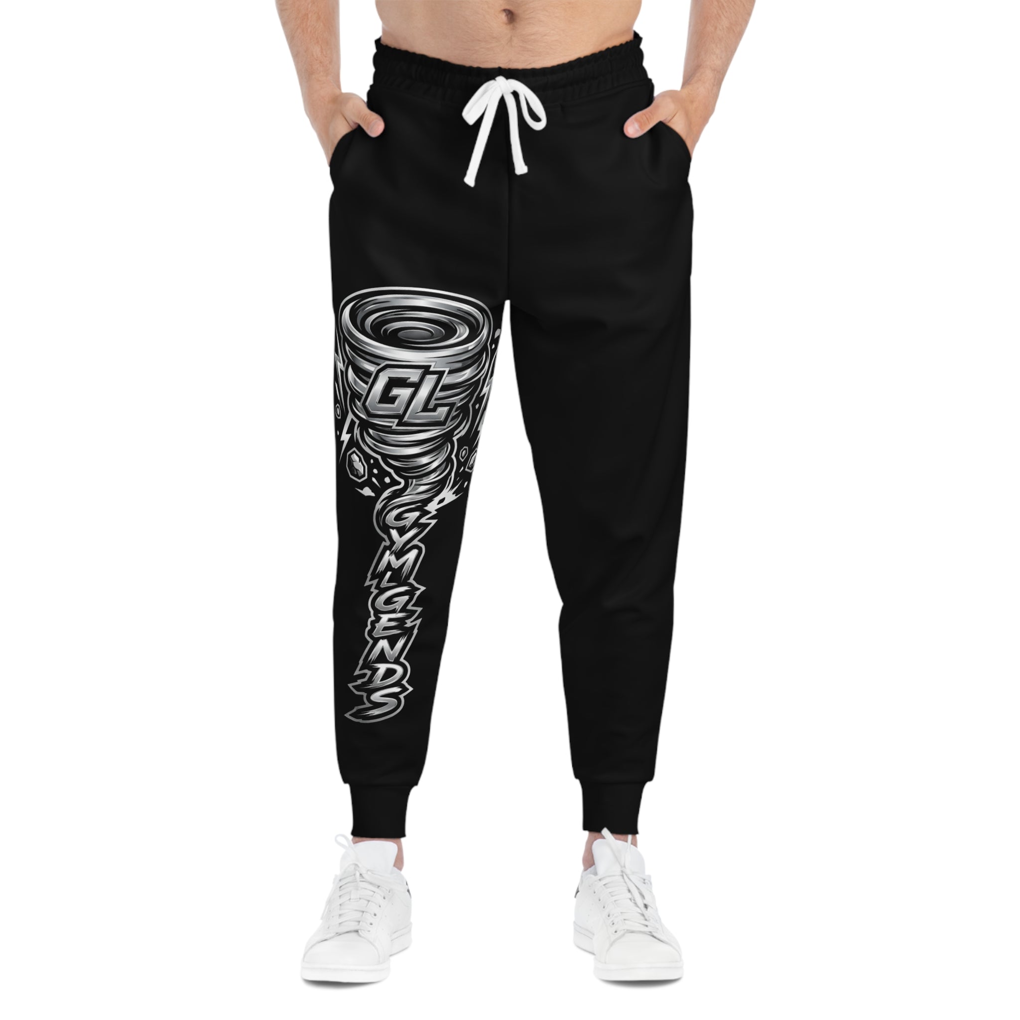 Tornado Graphic Joggers — 'GLGYMGENS' Athletic Sweatpants