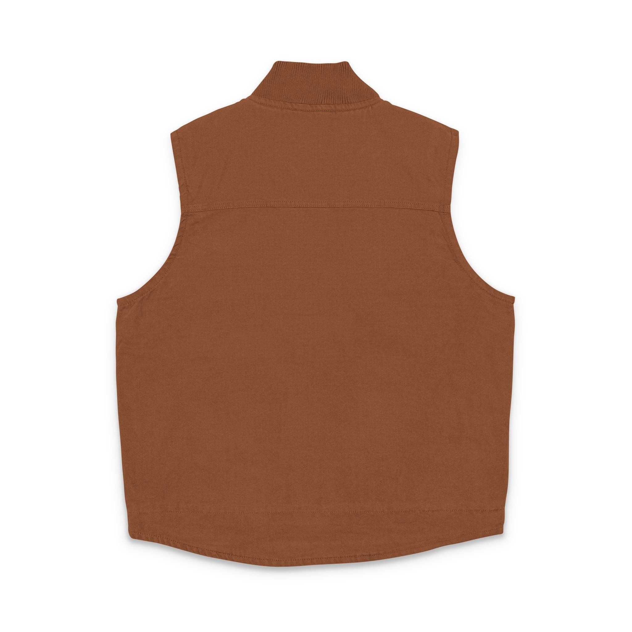 Embroidery Gym legends Duck Cloth Work Vest — Durable Washed Canvas Utility Vest