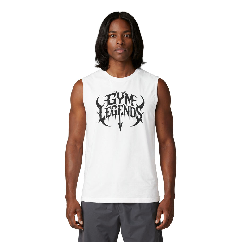 Gym Legend Muscle Tank — Bold Fitness Workout Tank Top