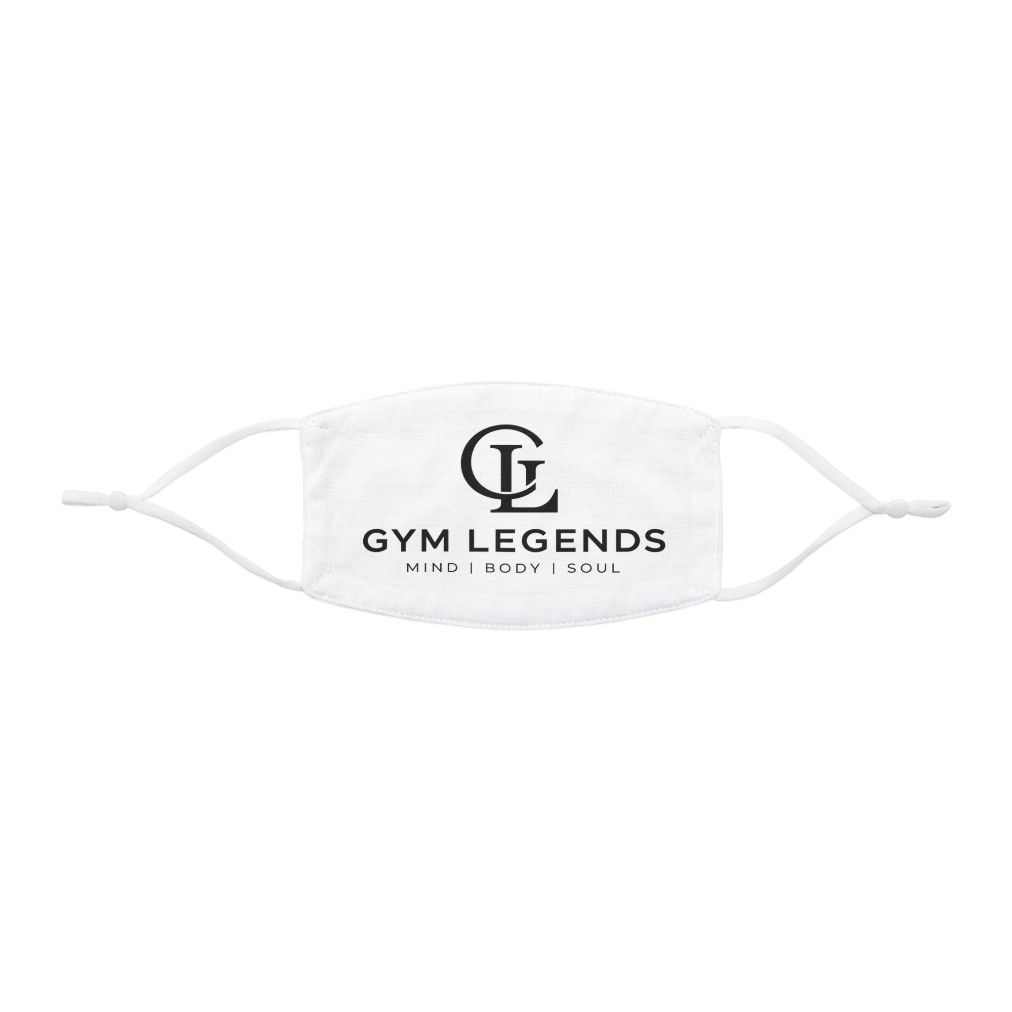 Gym Legends Logo Face Mask – Adjustable Snug-Fit Polyester Mask