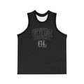 Gym Legends Basketball Jersey — Black Athletic Tank Top