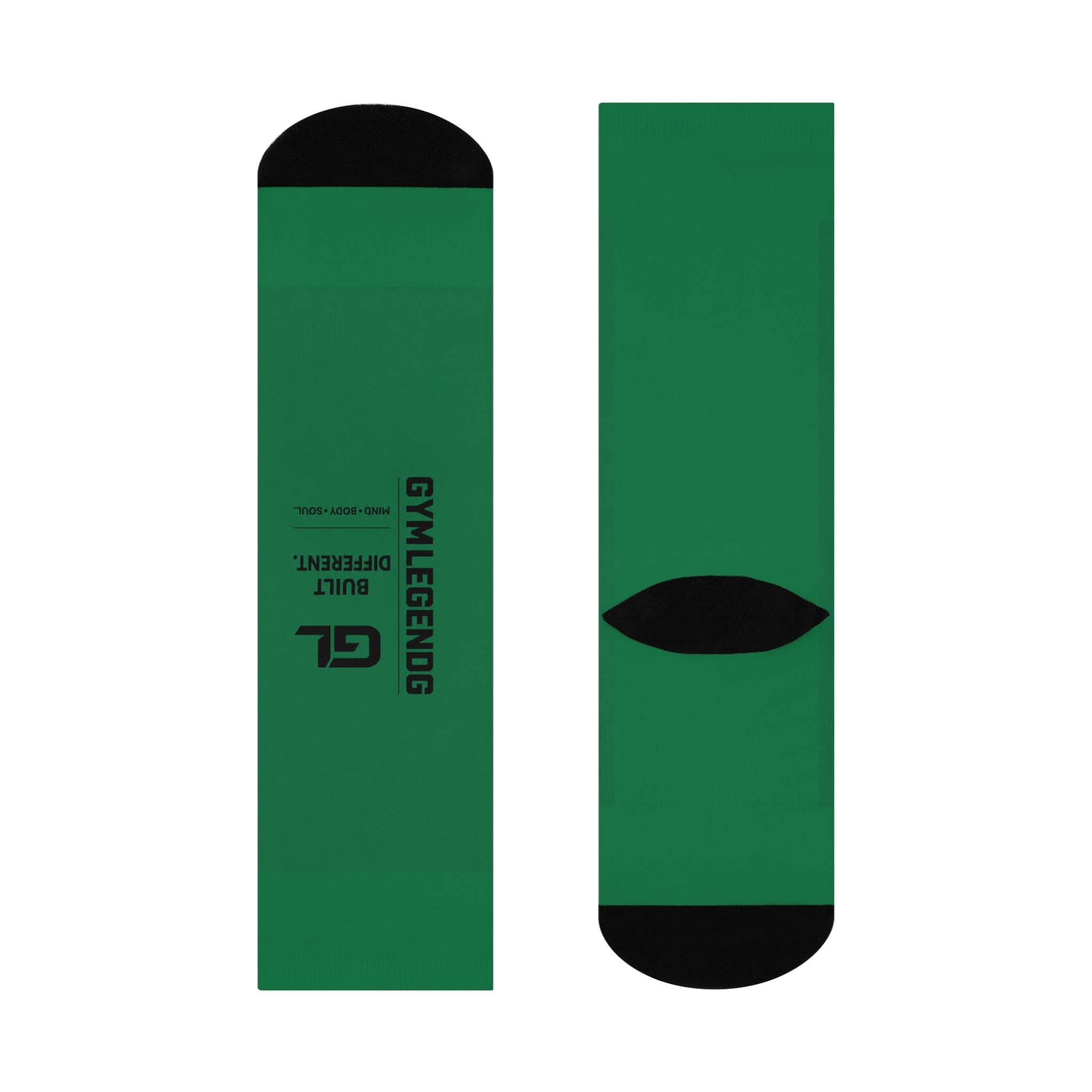 Gym Legends Elite Crew Socks Green