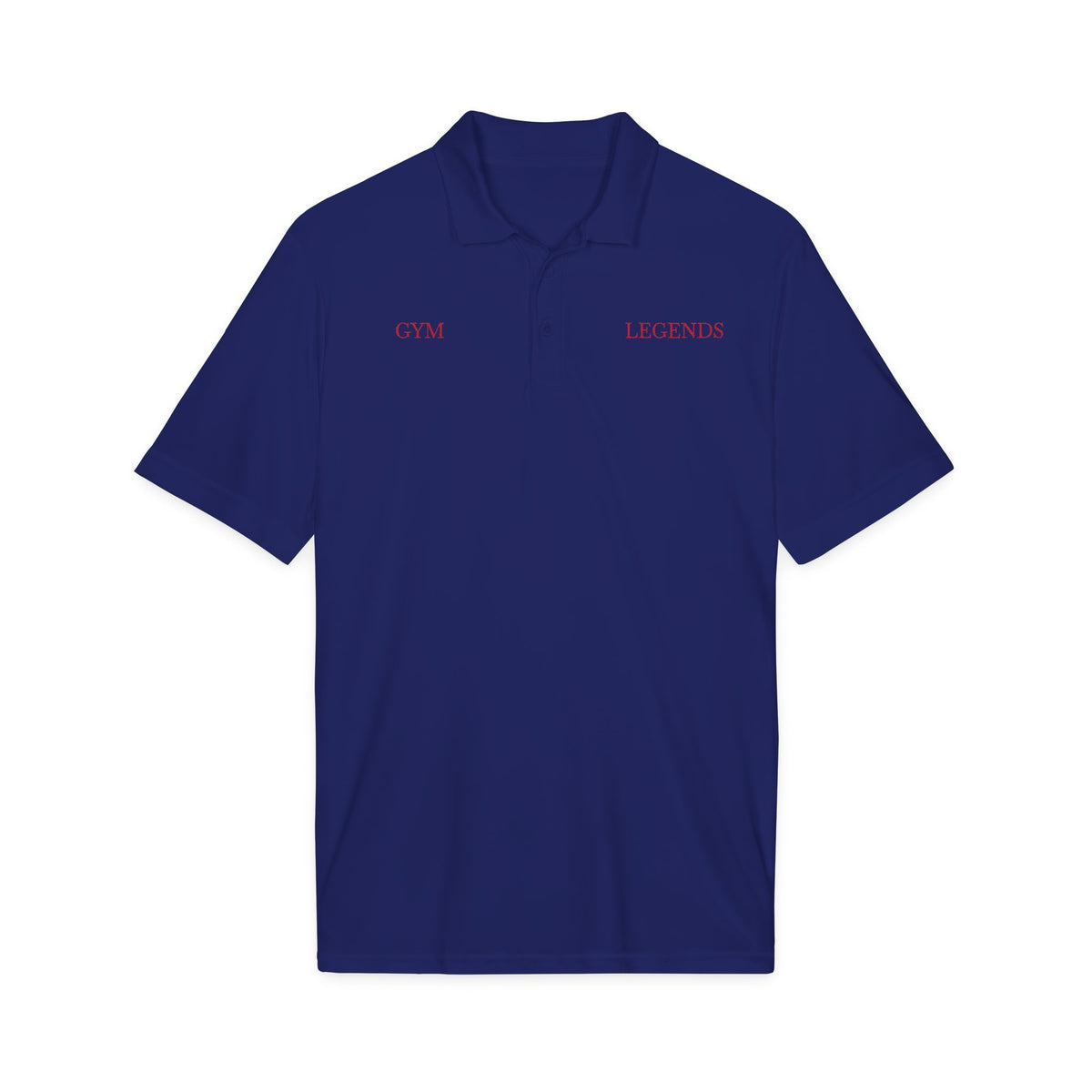 Gym Legends Polo Shirt — Embroidered Performance Golf Polo