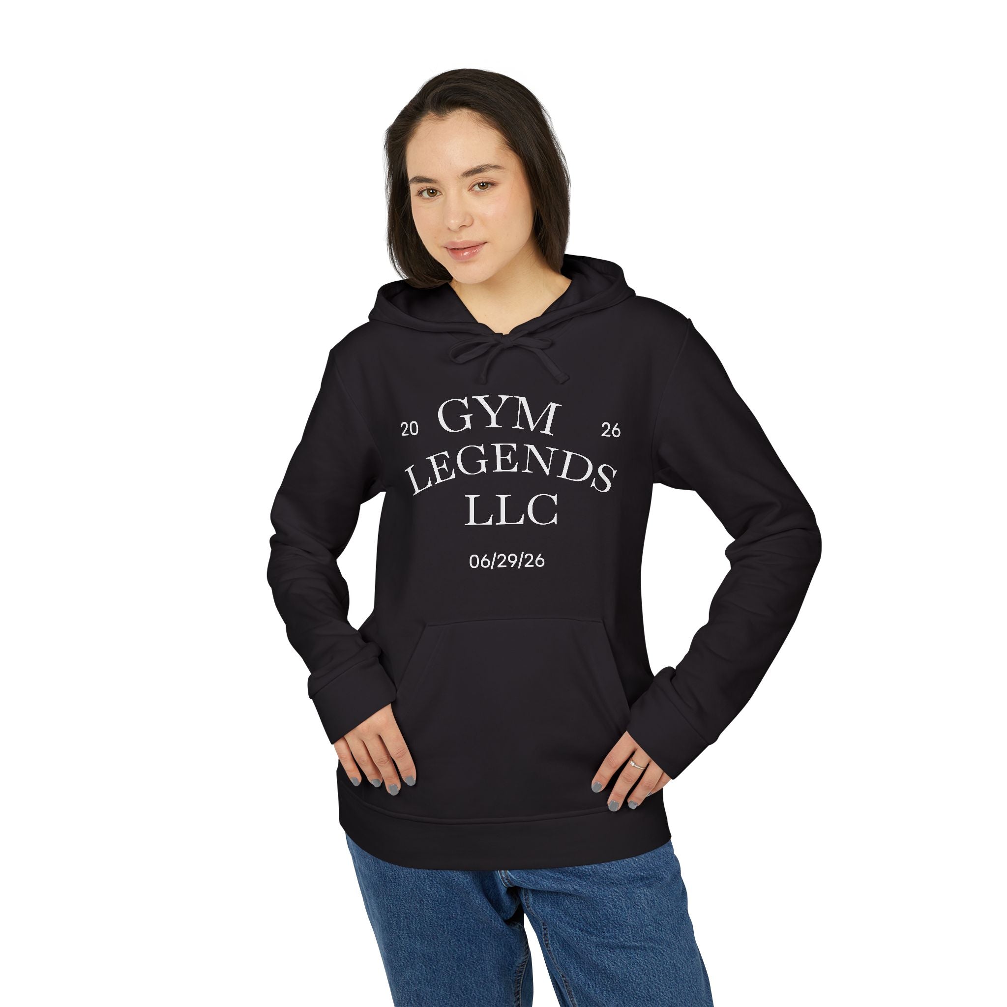 Gym Legends LLC Hoodie — 'Gym Legends LLC 06/29/26' Athletic Pullover