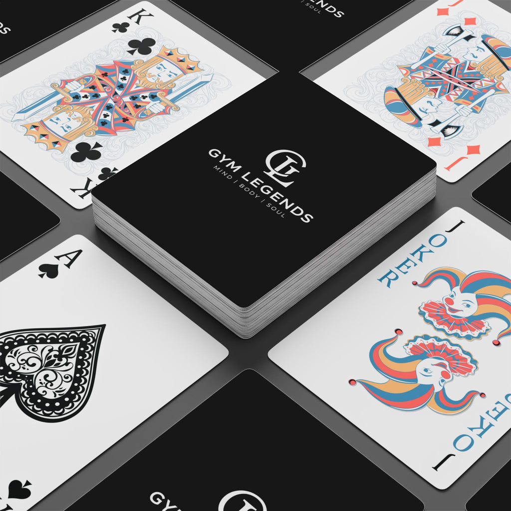 Poker Playing Cards — Gym Legends Branded Deck (Ace Spade Design)