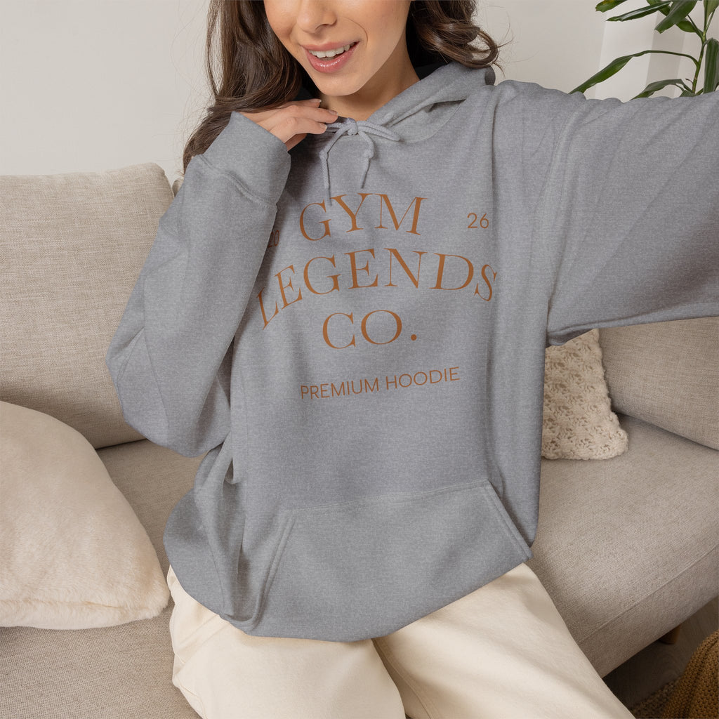 Gym Legends Co. Hoodie — Premium Athletic Hooded Sweatshirt
