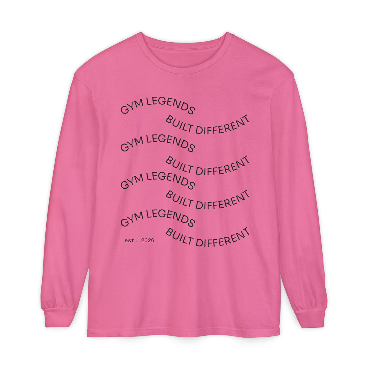 Gym Legends "Built Different" Long Sleeve Tee
