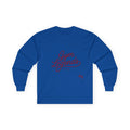 Gym Legends Long Sleeve Tee — Retro Script Fitness Shirt