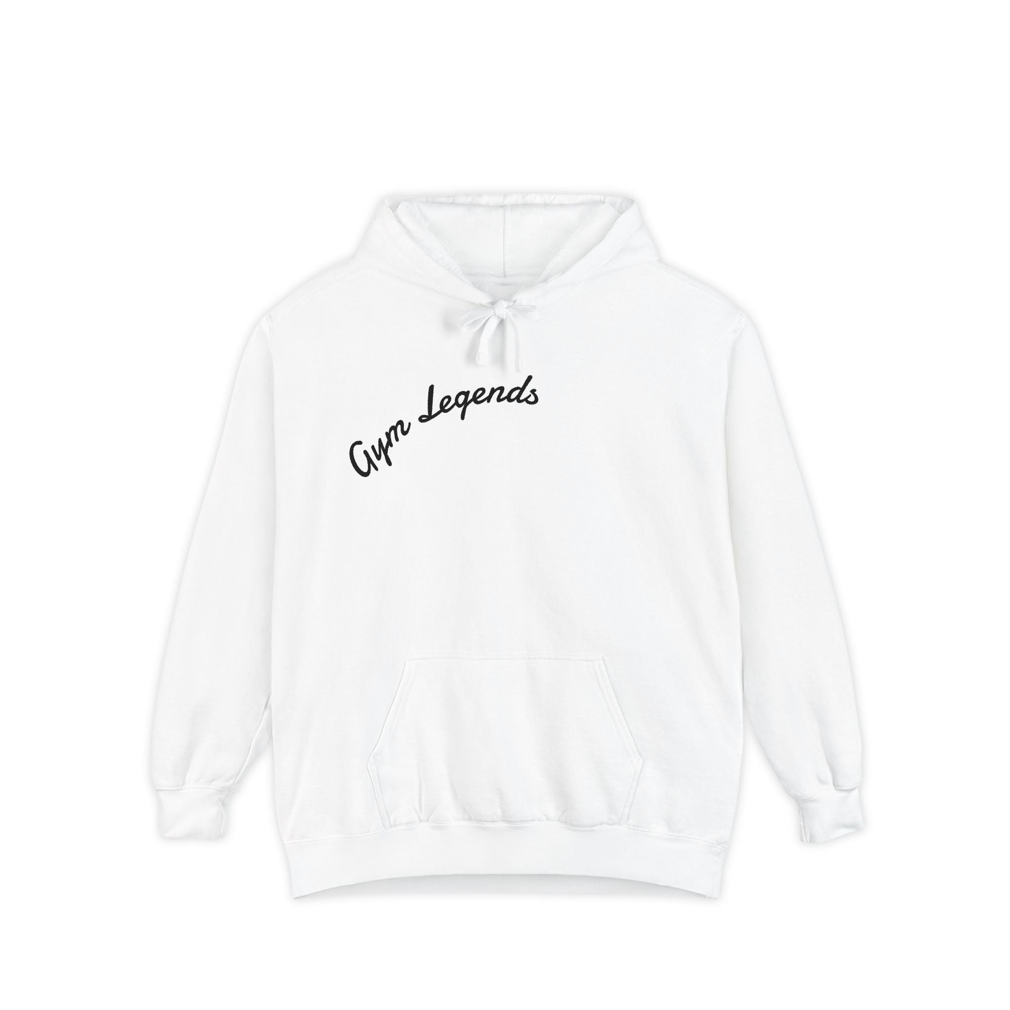 Gym Legends Hoodie — Script Logo Athletic Pullover