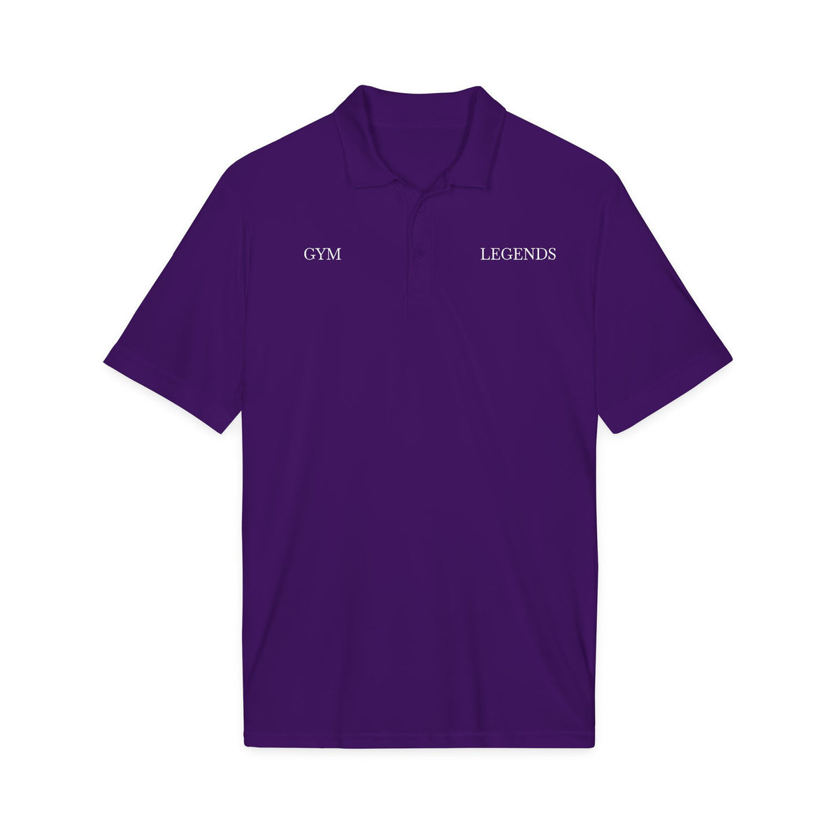 Gym Legends Polo Shirt — Embroidered Performance Golf Polo