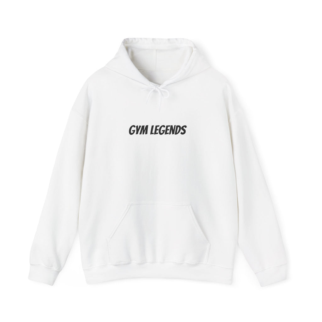 Gym Legends Hoodie — Minimal Fitness Logo Pullover