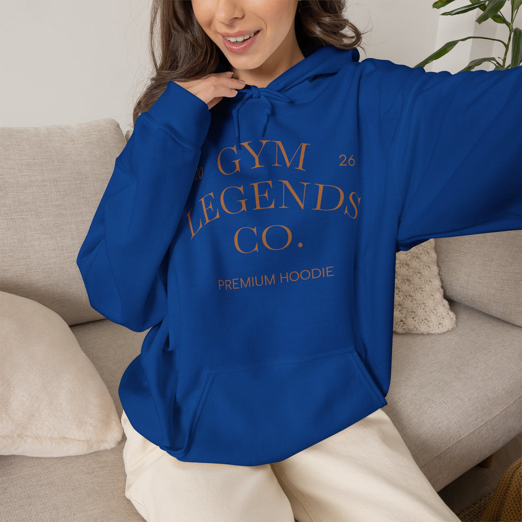 Gym Legends Co. Hoodie — Premium Athletic Hooded Sweatshirt
