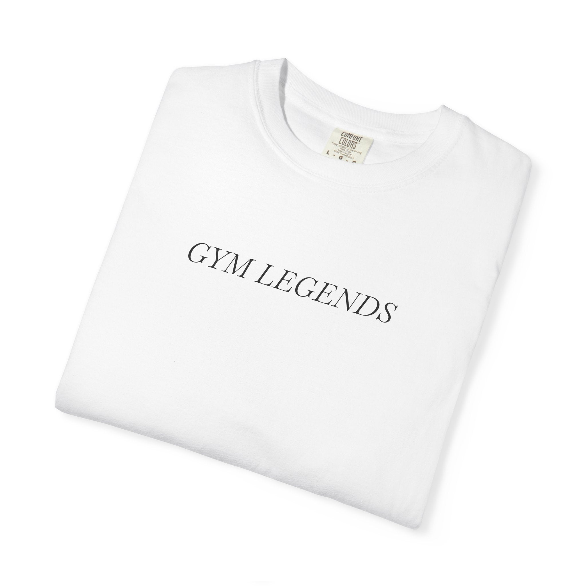 Gym Legends T-Shirt — Minimal Fitness Tee