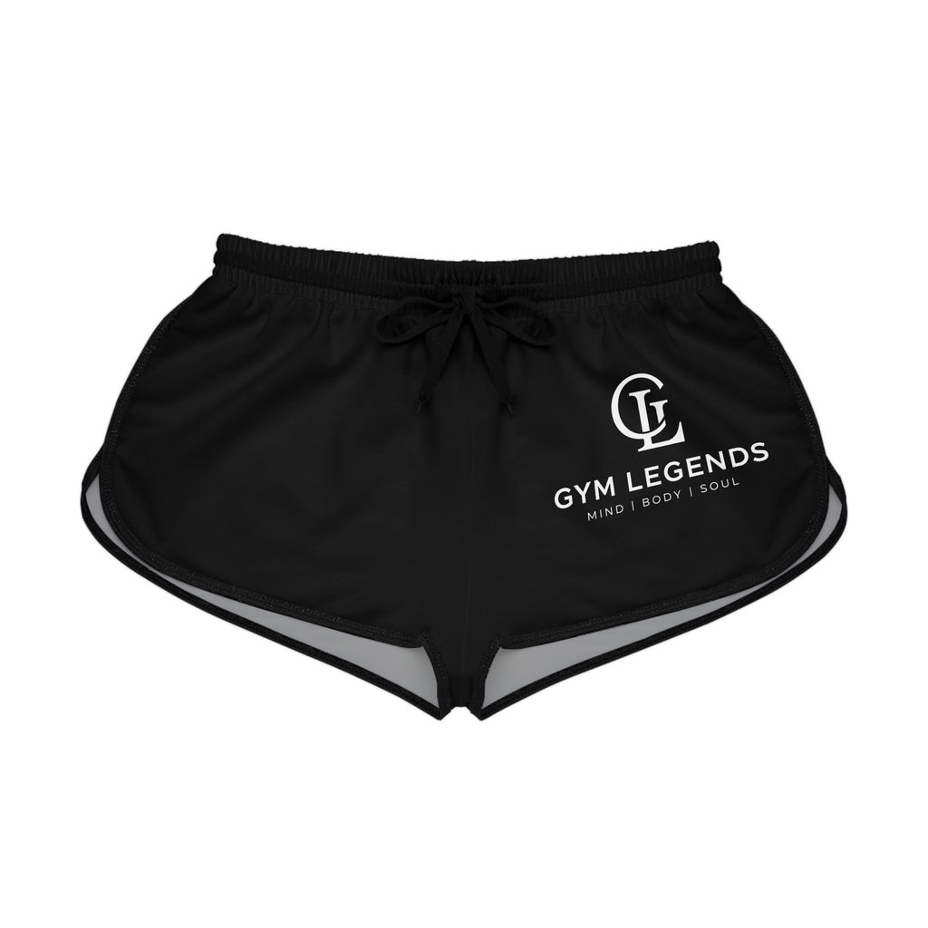 Gym Legends Women's Relaxed Shorts — Athletic Lounge Shorts with Logo
