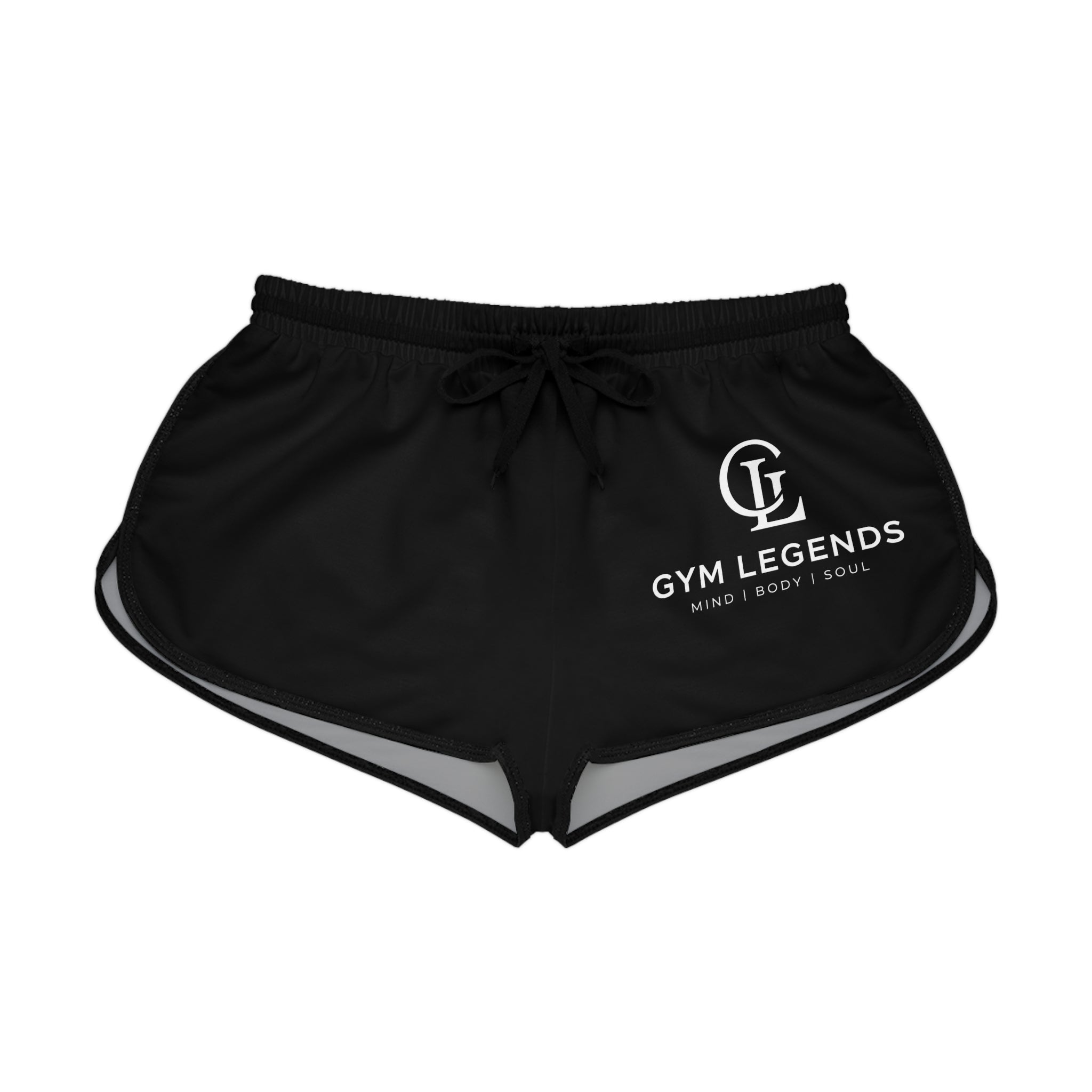Gym Legends Women's Relaxed Shorts — Athletic Lounge Shorts with Logo