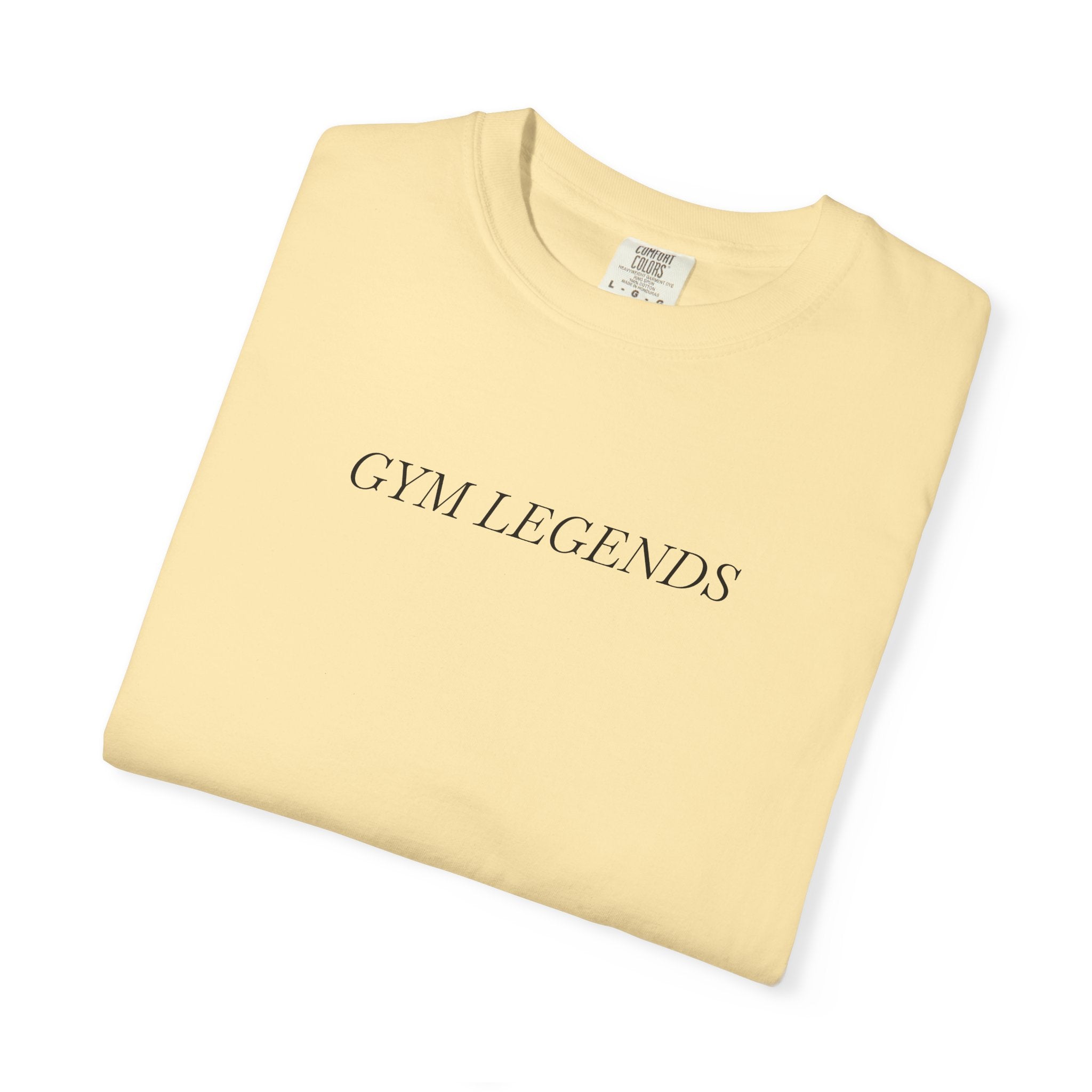 Gym Legends T-Shirt — Minimal Fitness Tee