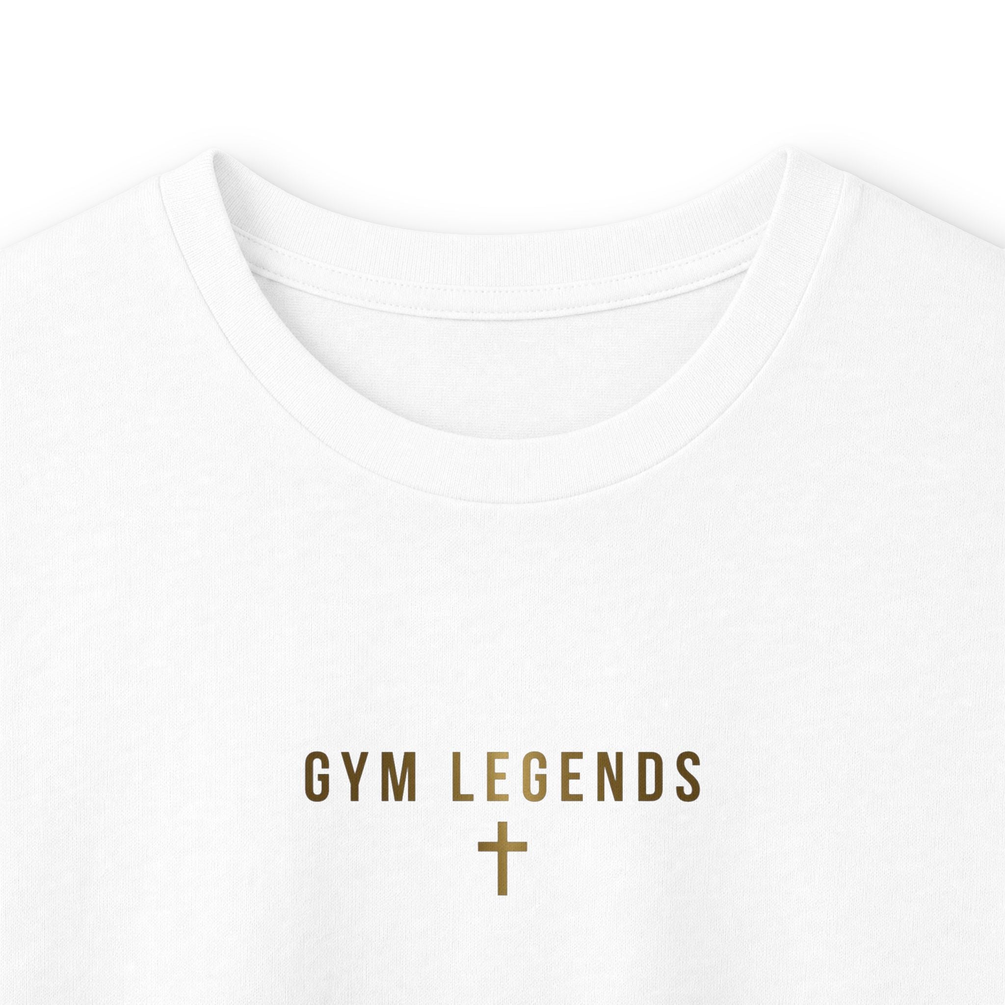 Gym Legend Long Sleeve Tee — Minimal Cross Fitness Shirt