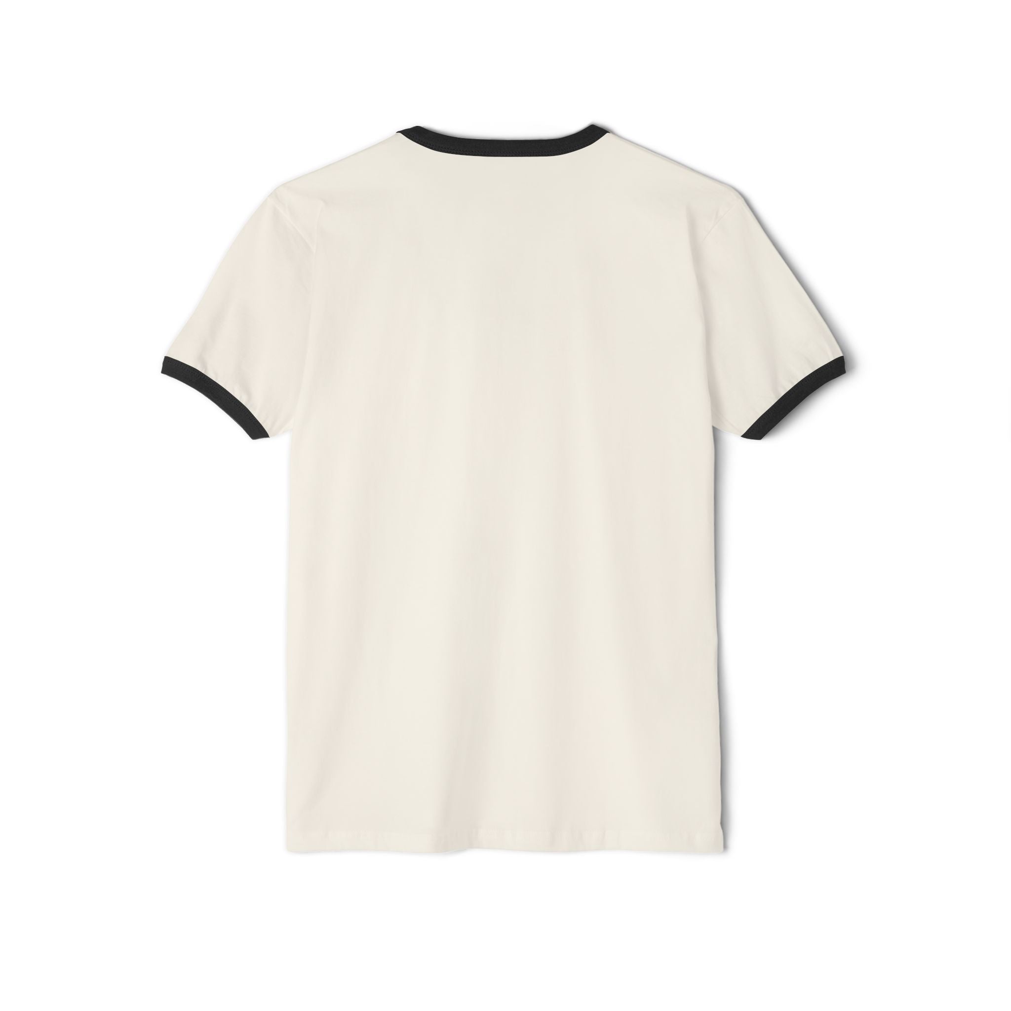 Ringer T-Shirt — "Gym Records" Minimal Retro Gym Tee