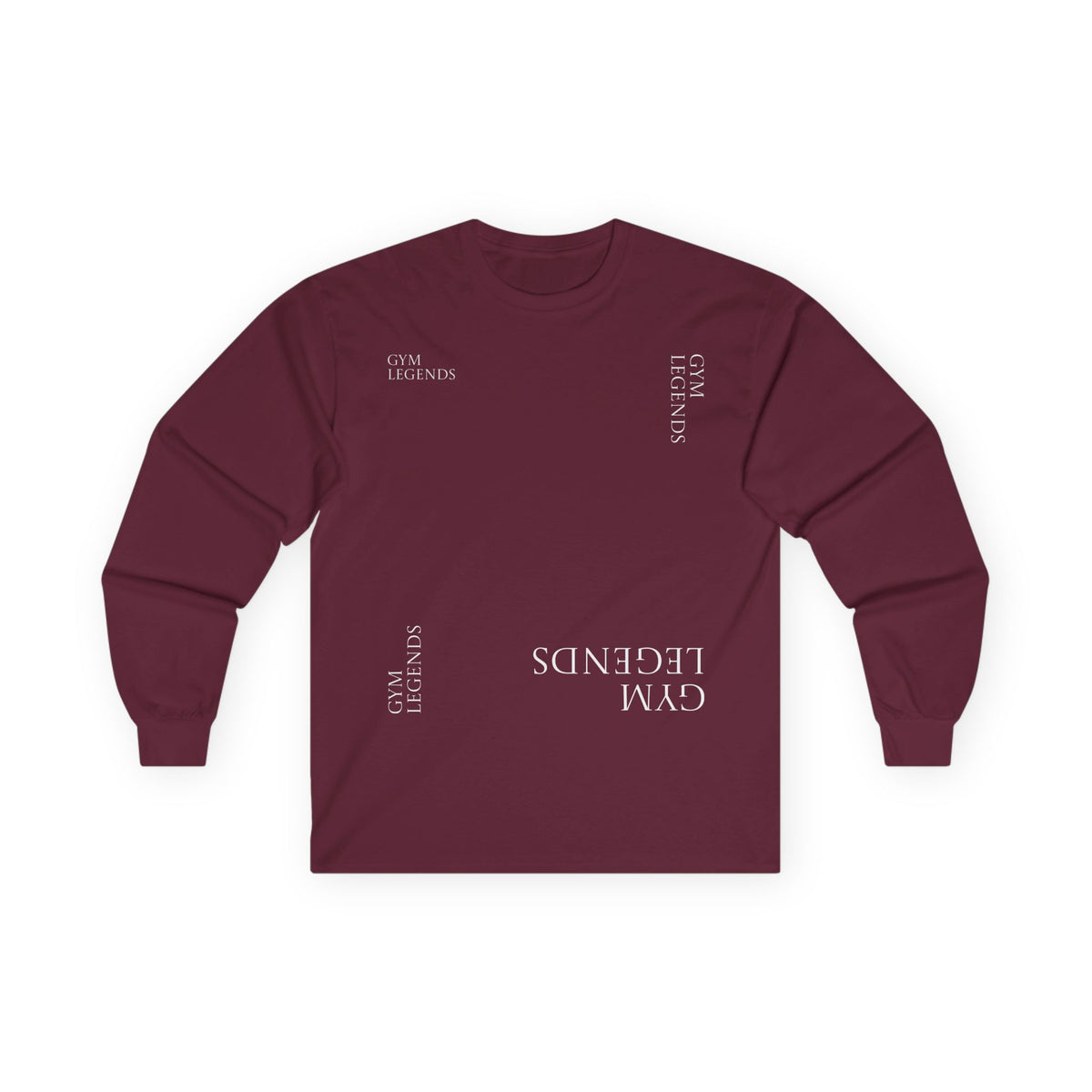Minimalist 'Civil Legends' White Long Sleeve Tee