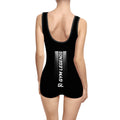 Gym Legends Vintage One-Piece Swimsuit — Retro Fitness Logo Bathing Suit