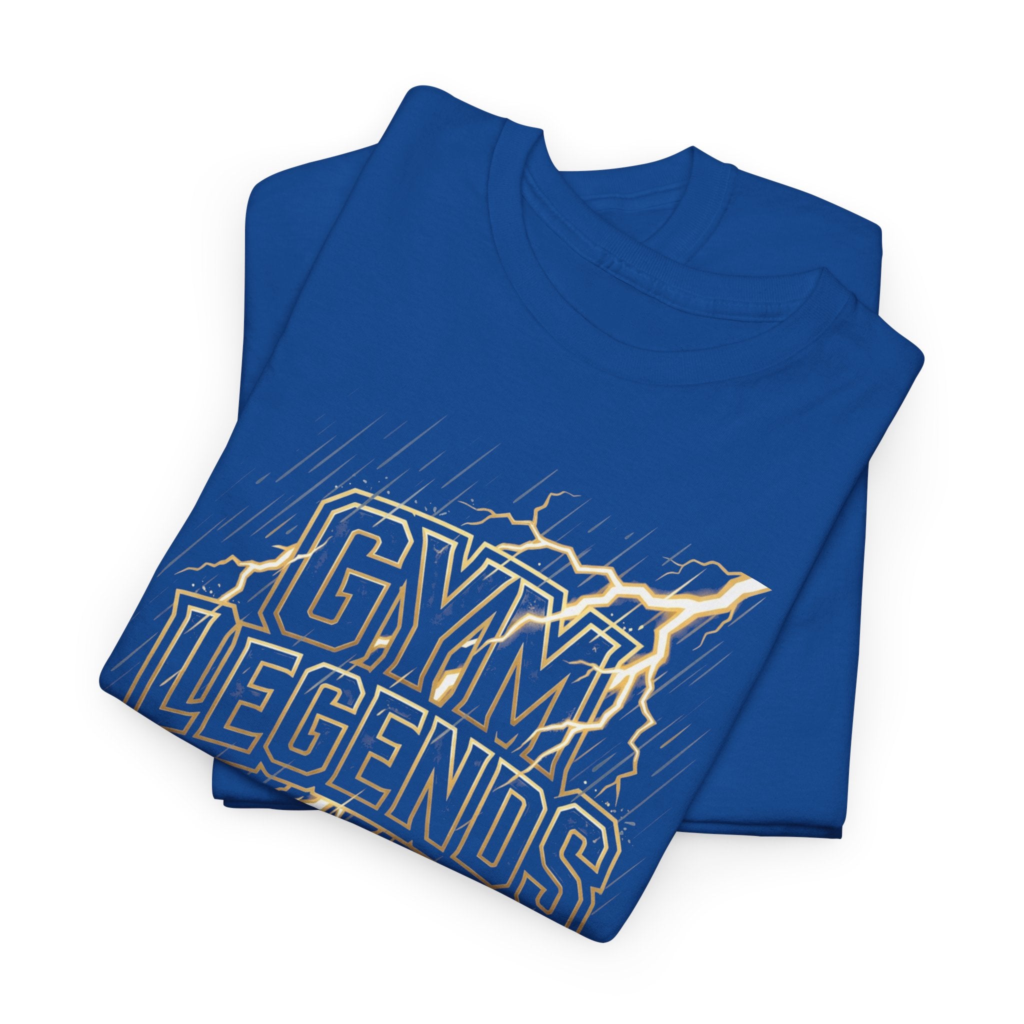 Gym Legends T‑Shirt — Retro Flame Athletic Tee